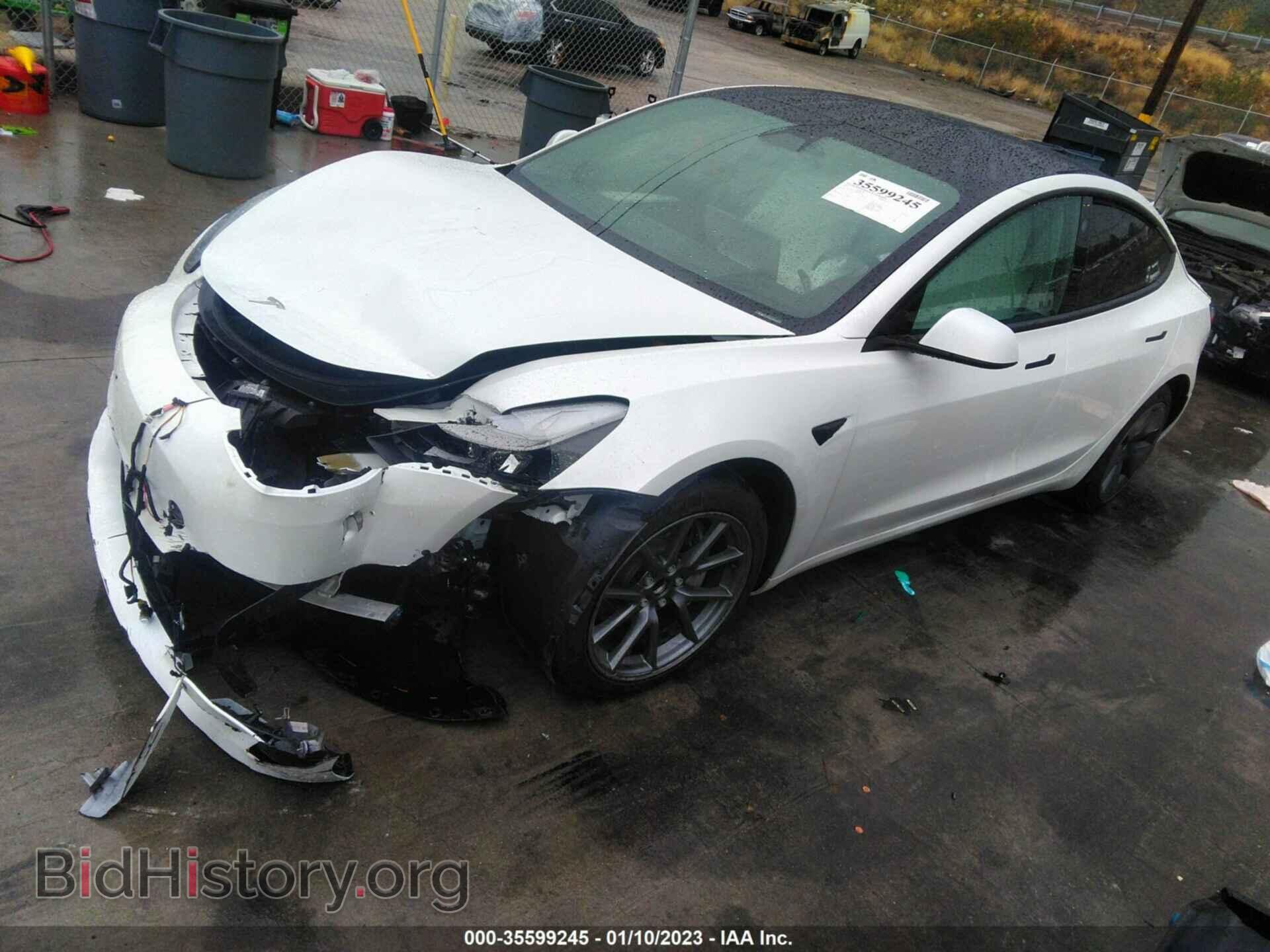 2021 TESLA MODEL 3 - VIN: 5YJ3E1EA7MF058166 - Photo 2