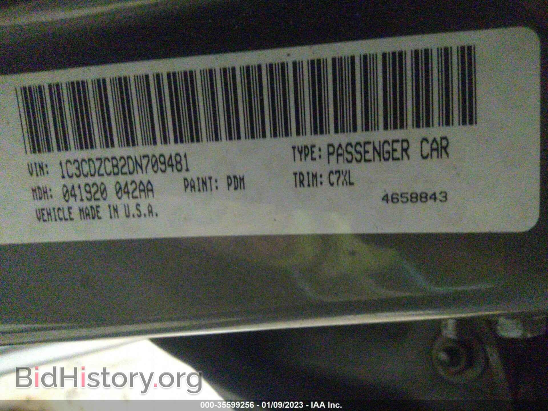 2013 DODGE AVENGER - VIN: 1C3CDZCB2DN709481 - Photo 9