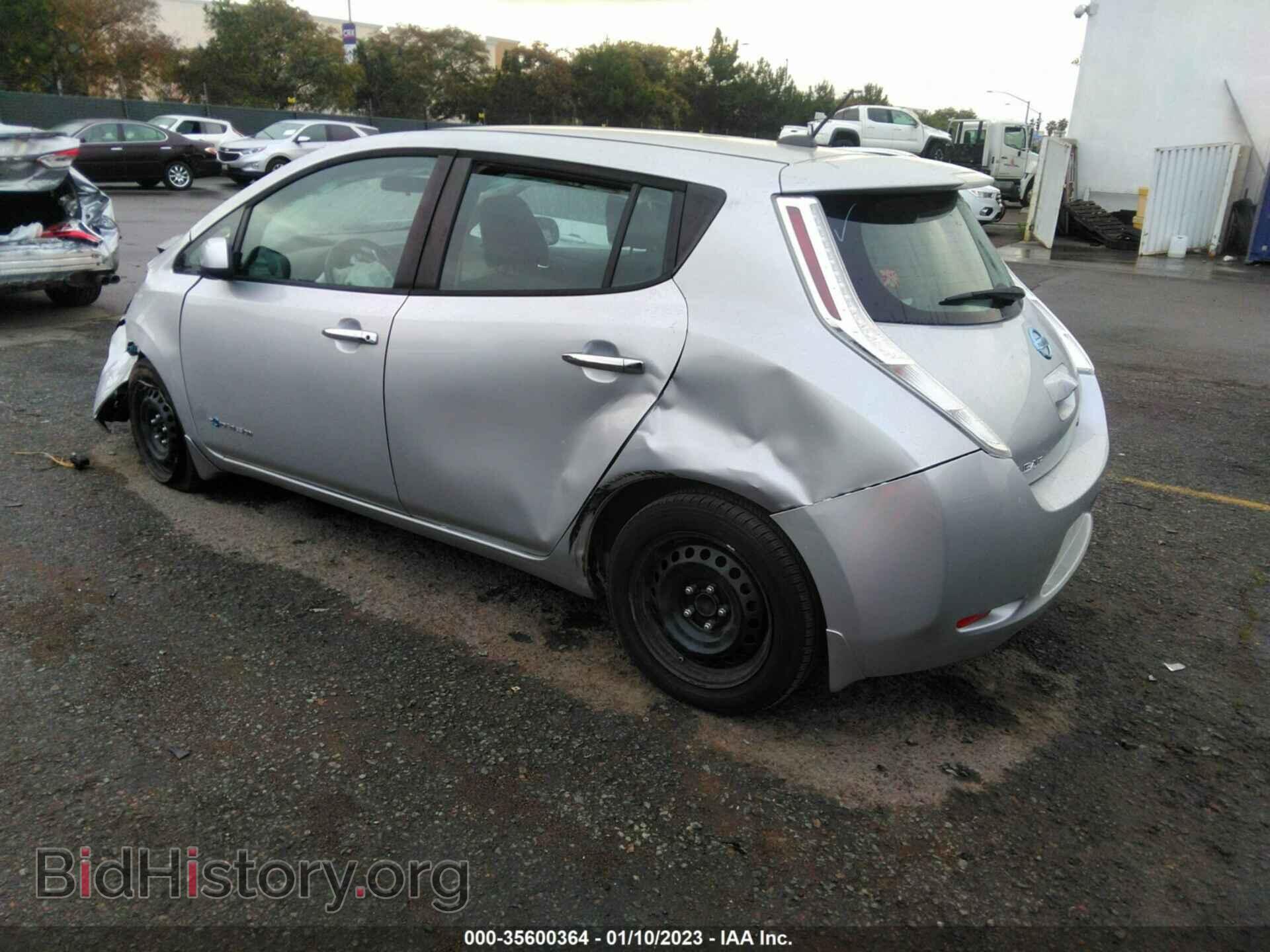 2015 NISSAN LEAF - VIN: 1N4AZ0CP4FC330854 - Фото 3