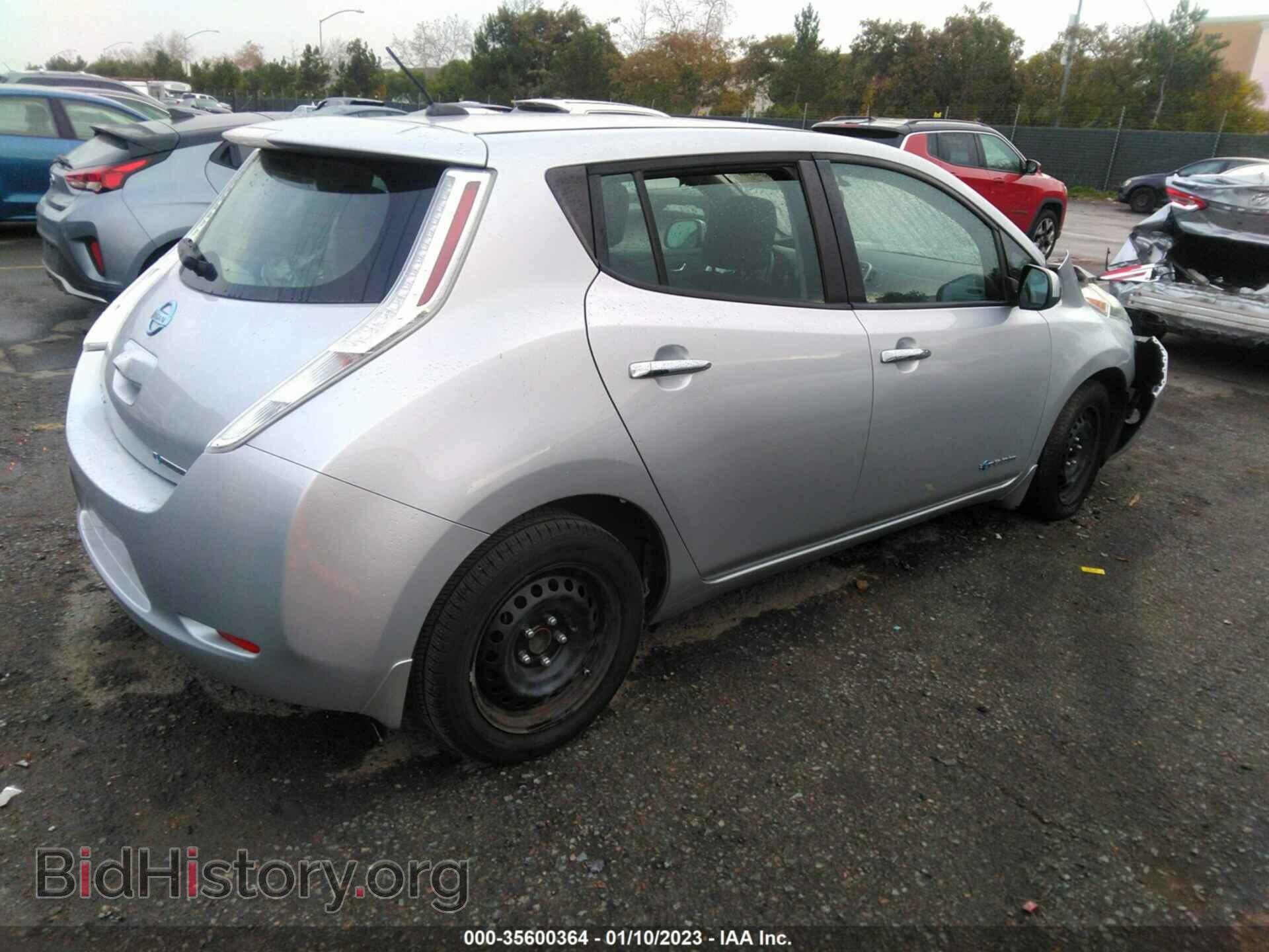 2015 NISSAN LEAF - VIN: 1N4AZ0CP4FC330854 - Фото 4