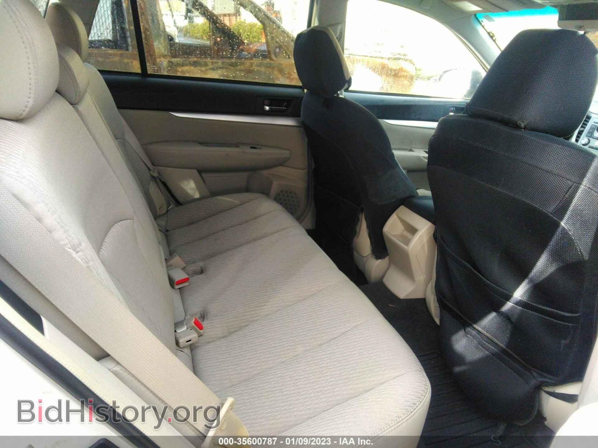 2012 SUBARU OUTBACK - VIN: 4S4BRBCC0C3238493 - Фото 8