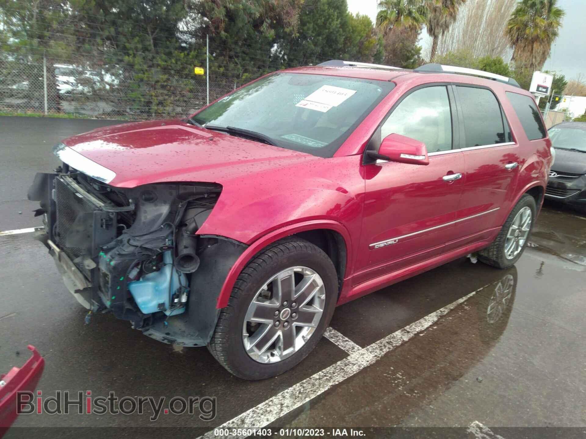 2012 GMC ACADIA - VIN: 1GKKRTED0CJ381508 - Фото 2