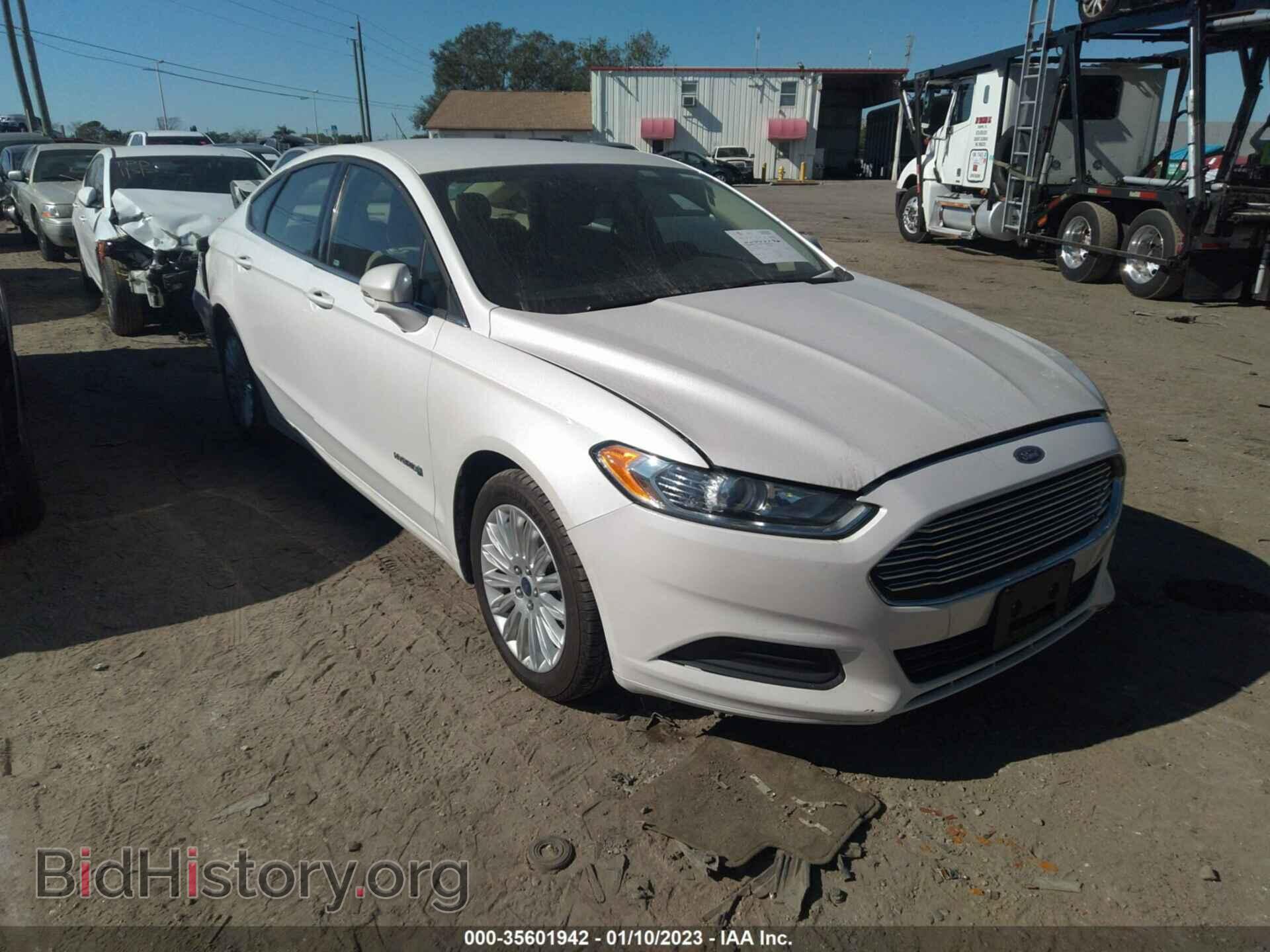 Photo 3FA6P0LU3DR370875 - FORD FUSION 2013