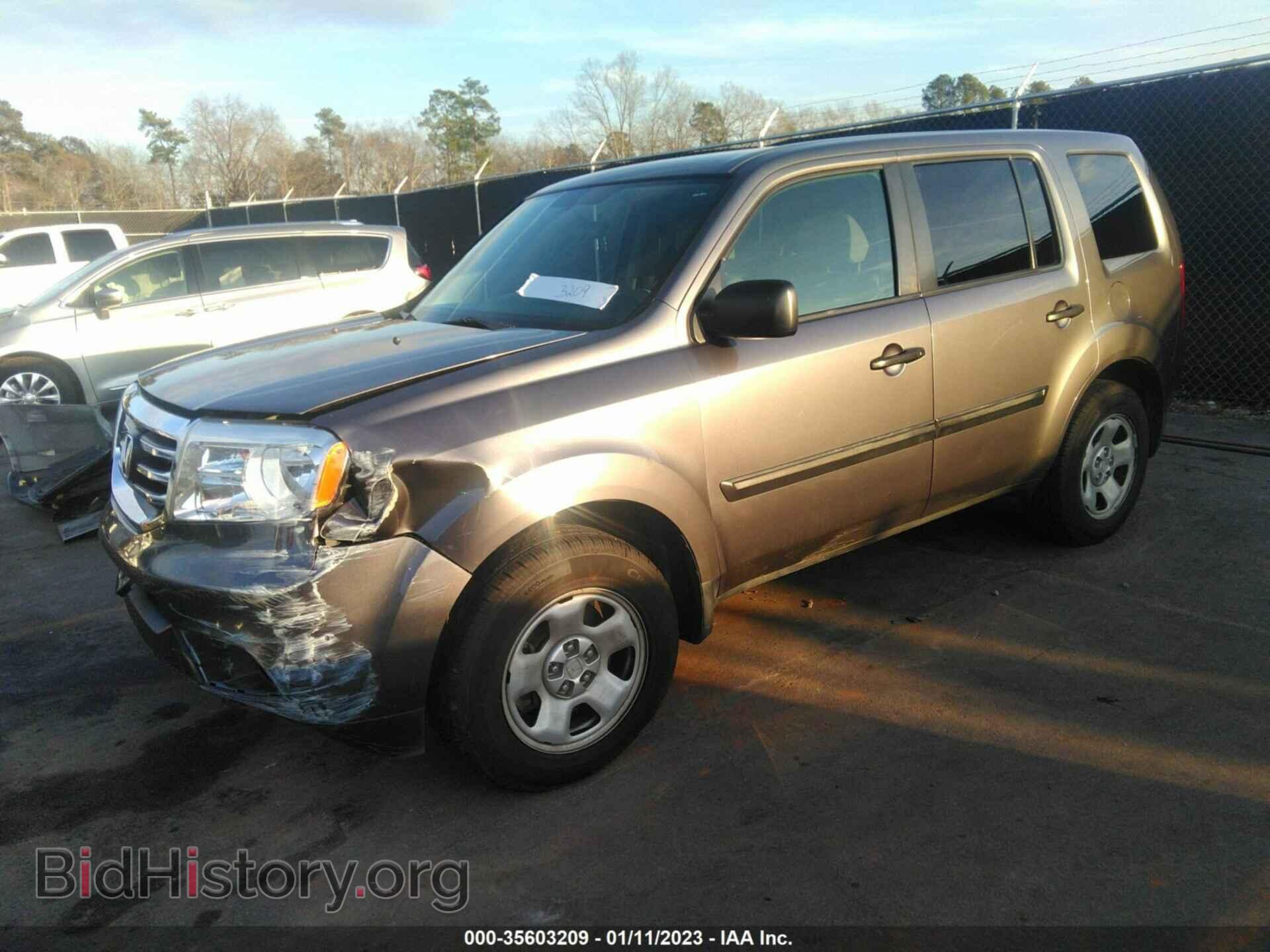 2014 HONDA PILOT - VIN: 5FNYF3H21EB011428 - Фото 2