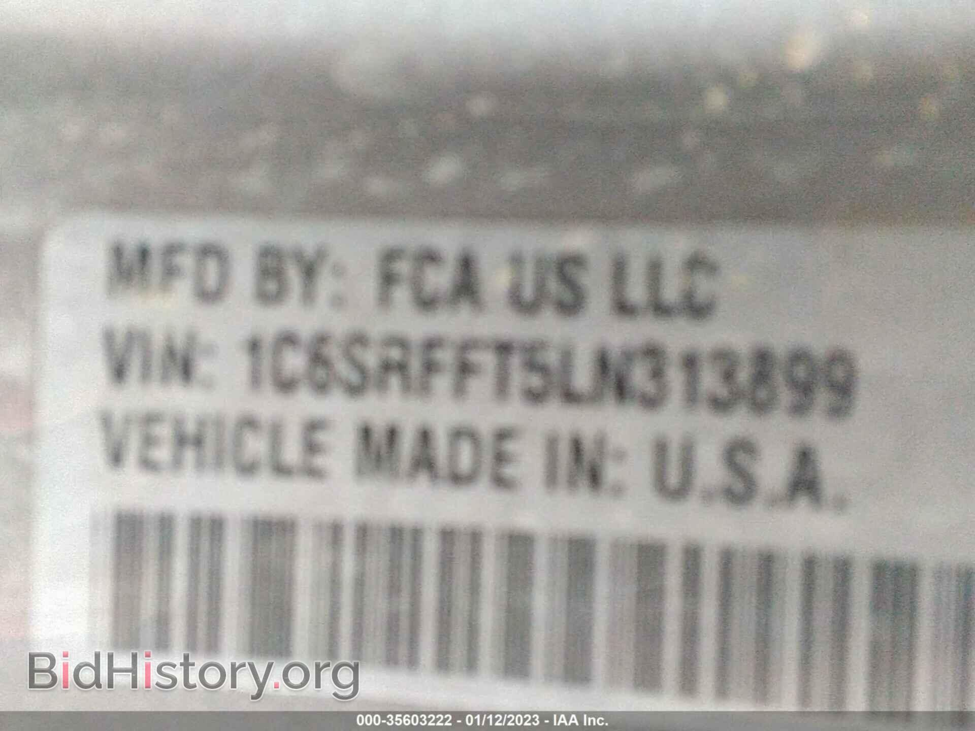 2020 RAM 1500 - VIN: 1C6SRFFT5LN313899 - Фото 9