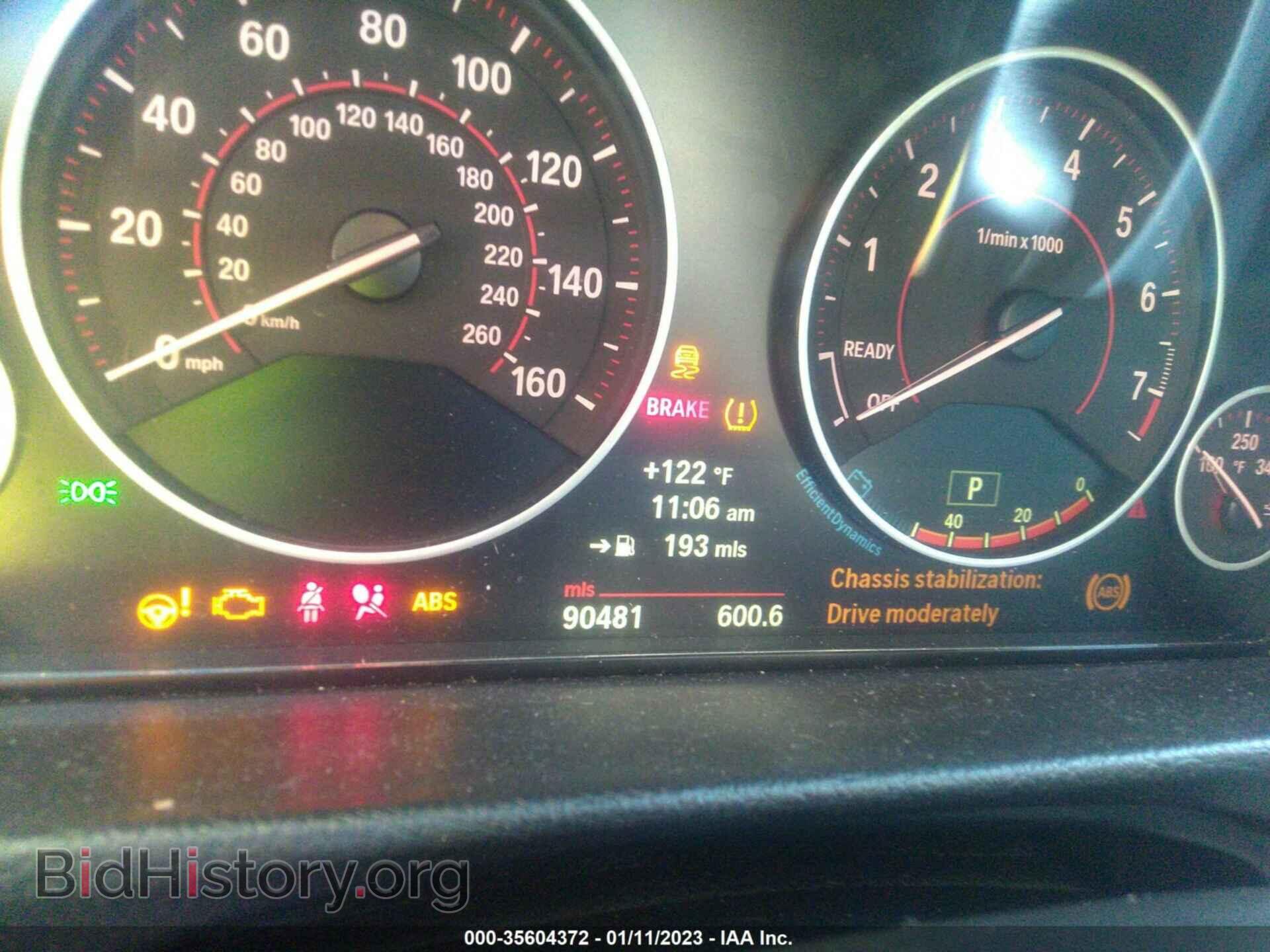 2013 BMW 3 SERIES - VIN: WBA3C1C55DF437493 - Фото 7