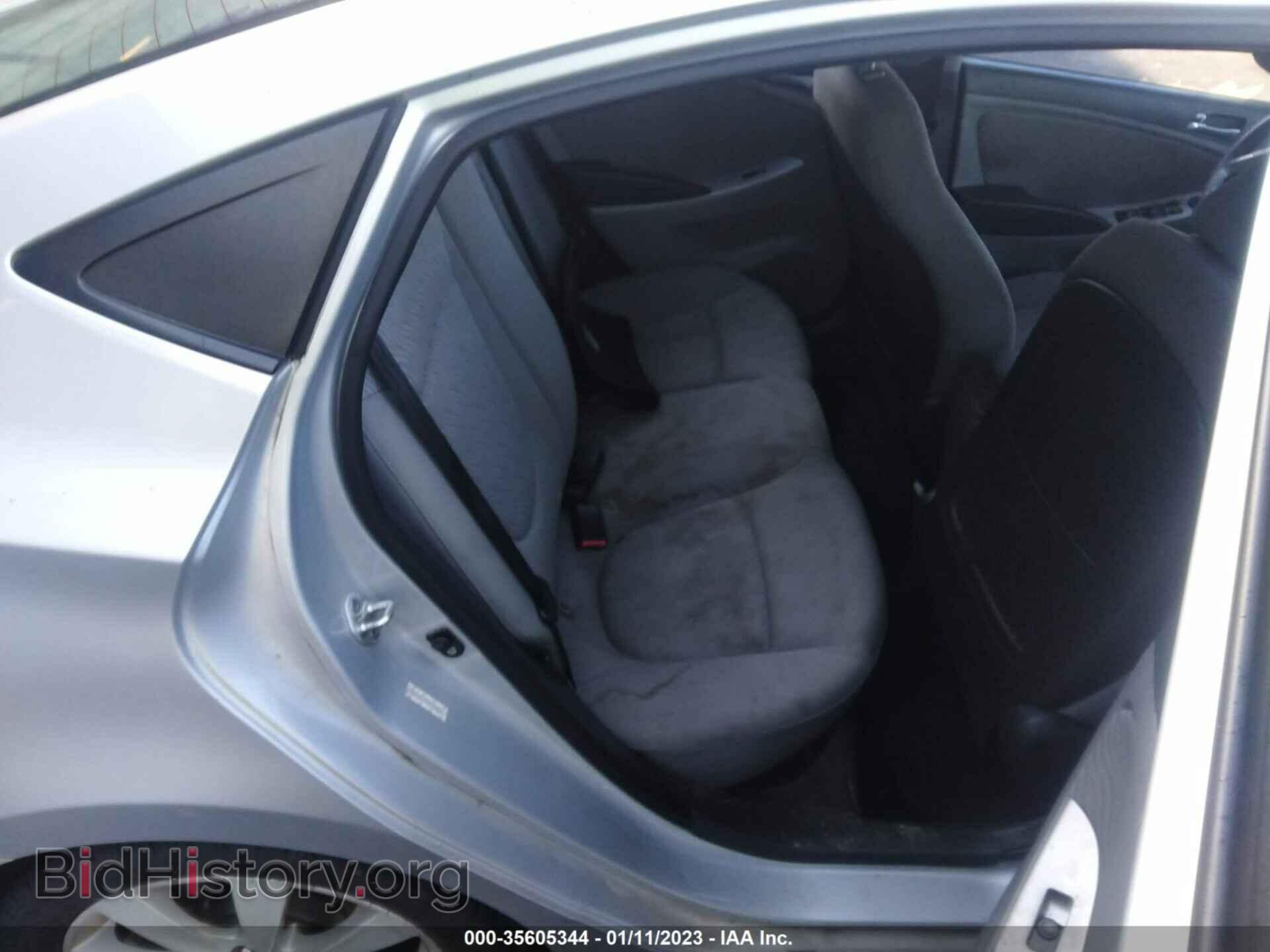 2012 HYUNDAI ACCENT - VIN: KMHCU4AEXCU161421 - Фото 8