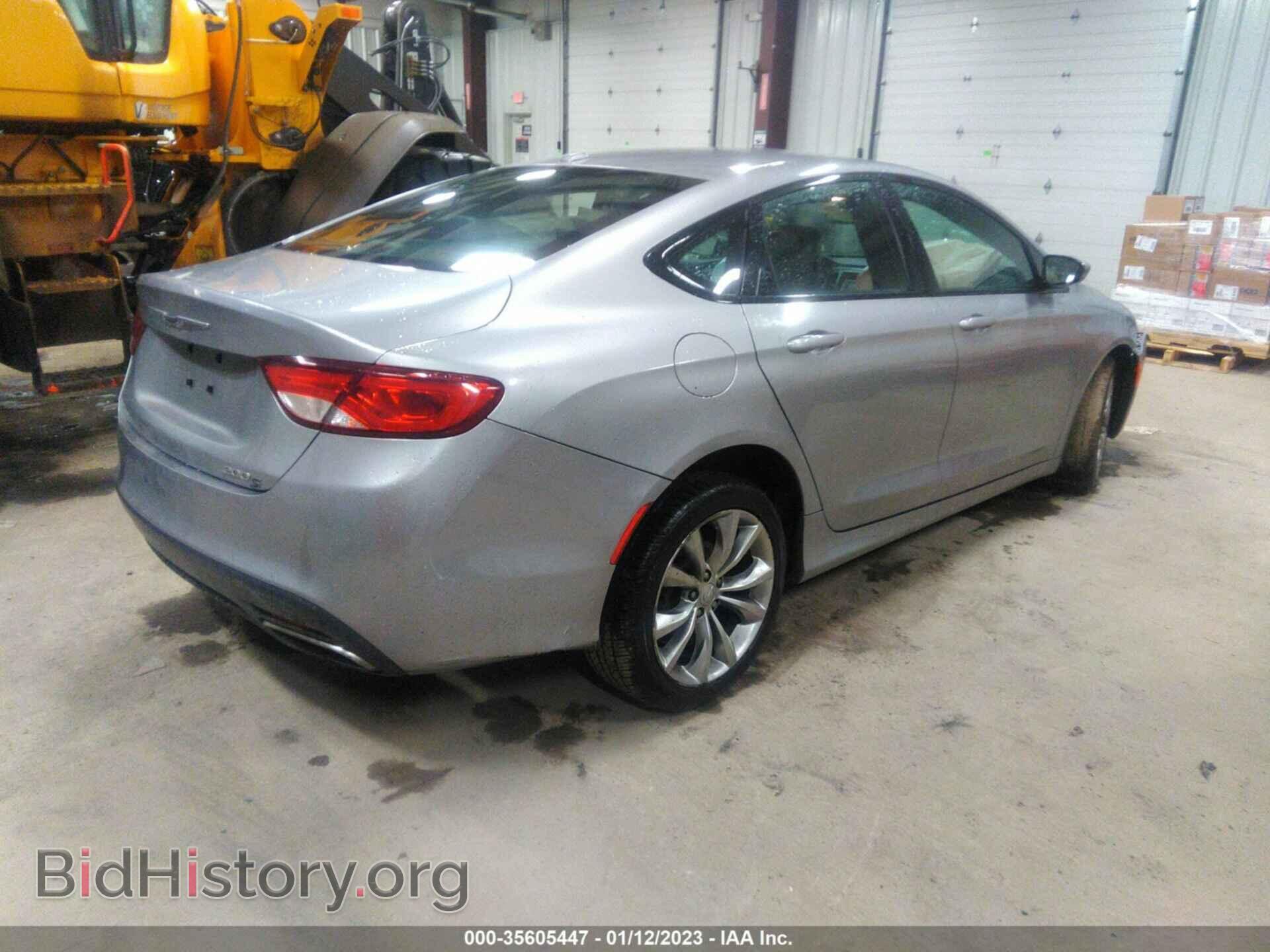 2015 CHRYSLER 200 - VIN: 1C3CCCBB1FN665493 - Фото 4
