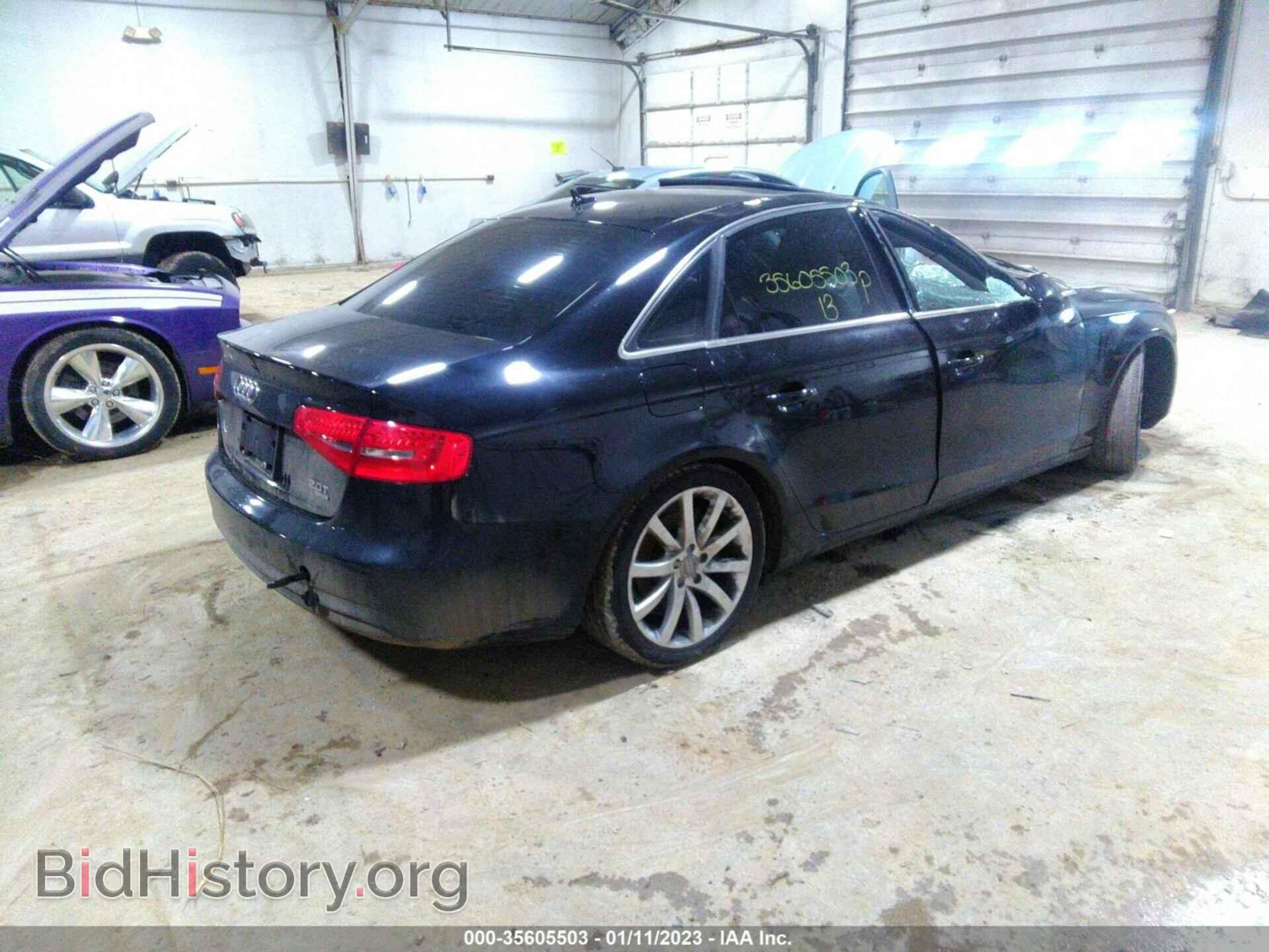 2013 AUDI A4 - VIN: WAUFFAFL6DN026107 - Фото 4