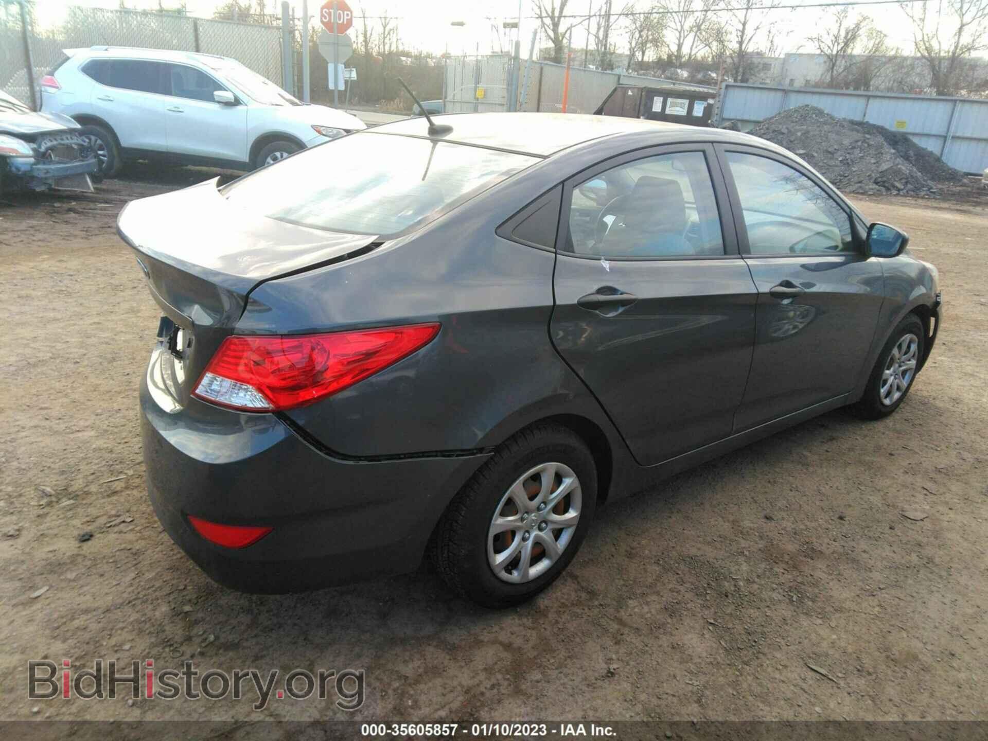 2012 HYUNDAI ACCENT - VIN: KMHCT4AE2CU088788 - Фото 4