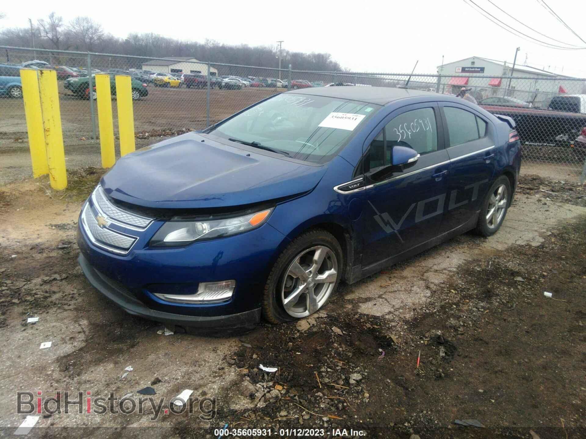 2012 CHEVROLET VOLT - VIN: 1G1RA6E44CU117380 - Фото 2