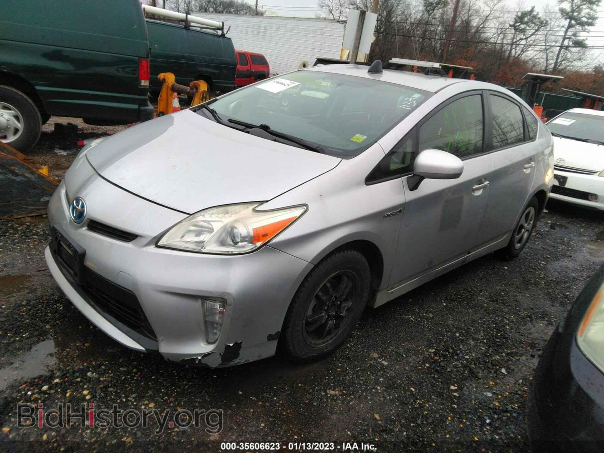 2013 TOYOTA PRIUS - VIN: JTDKN3DU9D0350502 - Фото 2