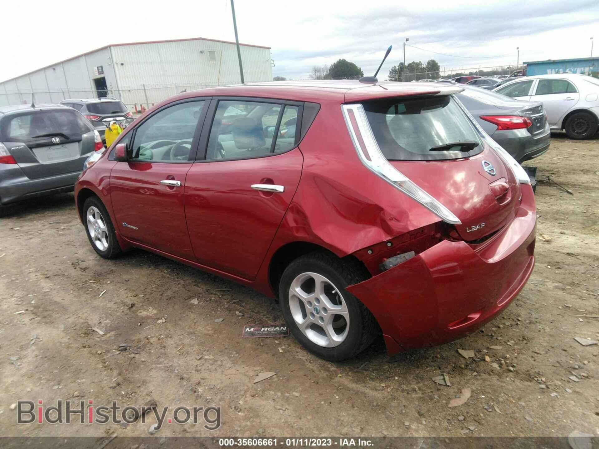 2014 NISSAN LEAF - VIN: 1N4AZ0CP8EC340656 - Фото 3