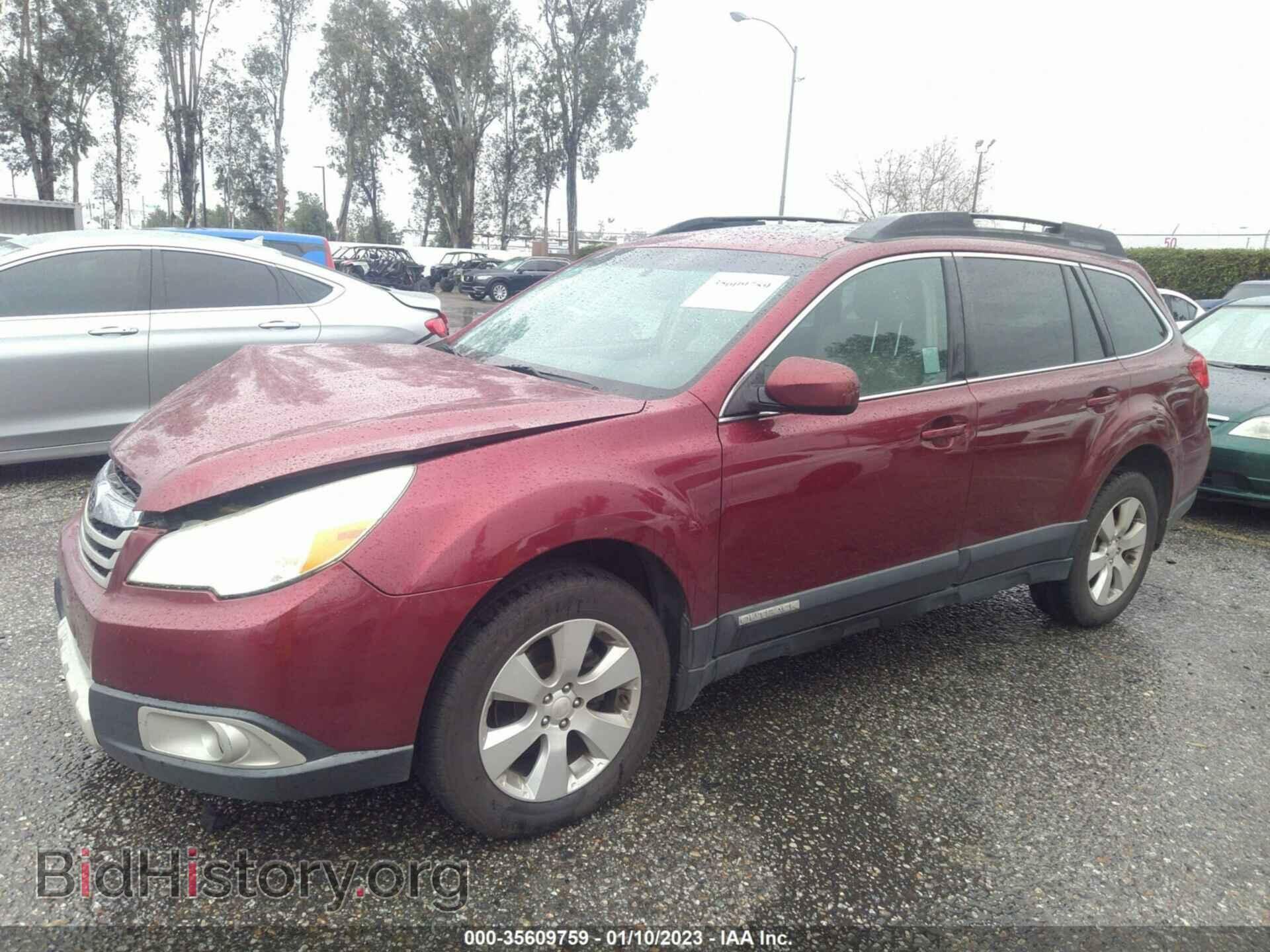 2011 SUBARU OUTBACK - VIN: 4S4BRBLC6B3410962 - Фото 2
