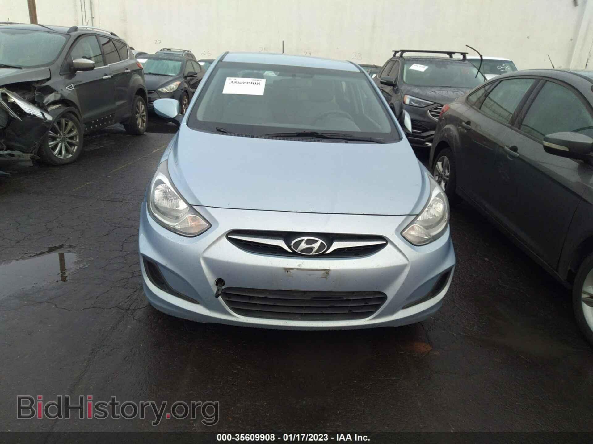 2012 HYUNDAI ACCENT - VIN: KMHCT5AEXCU021488 - Фото 6