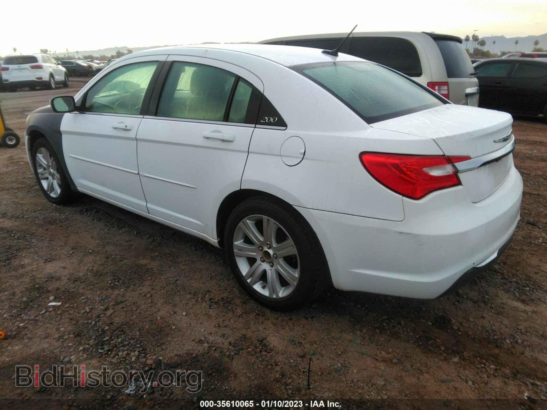 2013 CHRYSLER 200 - VIN: 1C3CCBBBXDN718599 - Фото 3