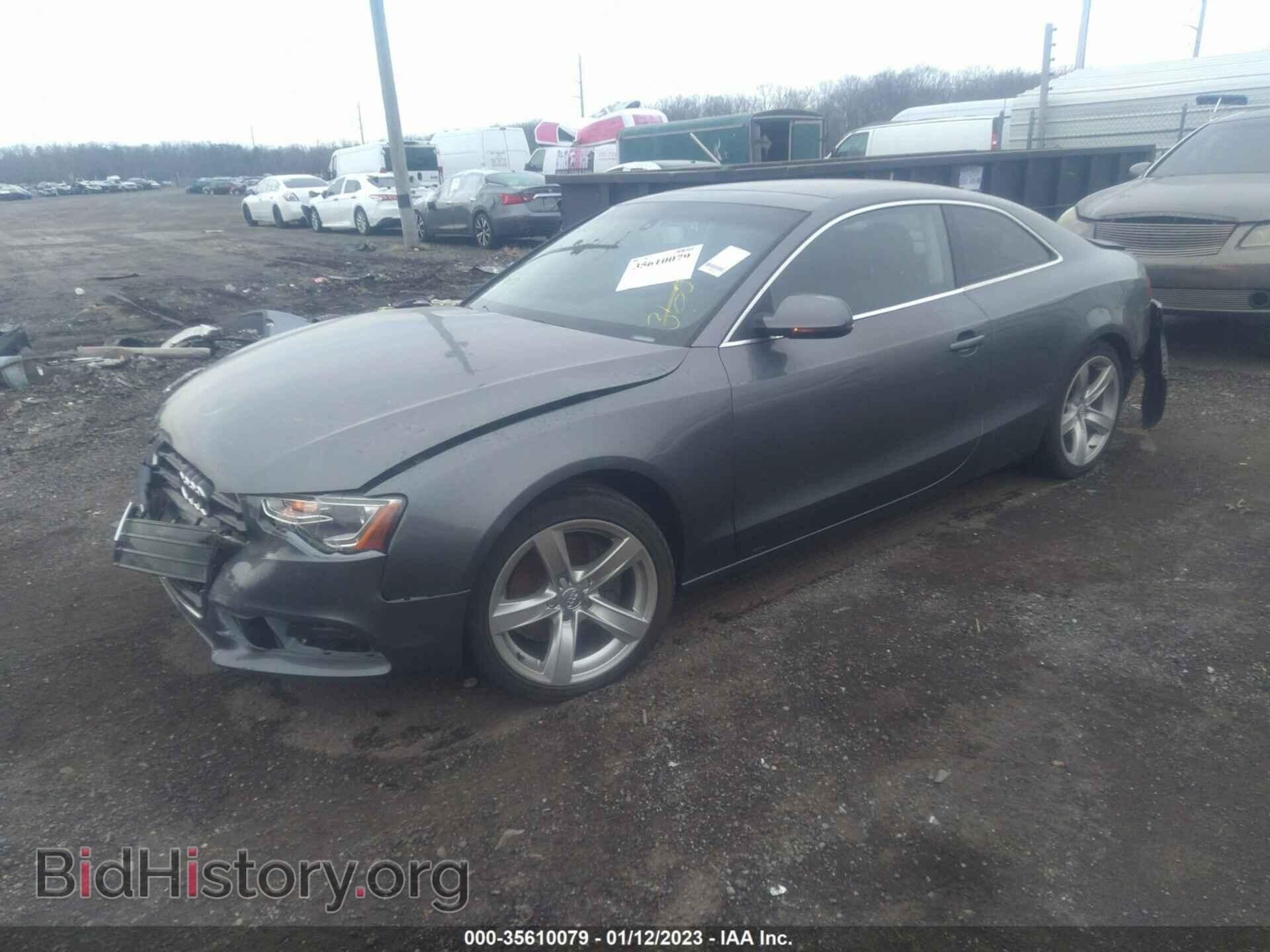 2013 AUDI A5 - VIN: WAUCFAFR5DA078570 - Photo 2