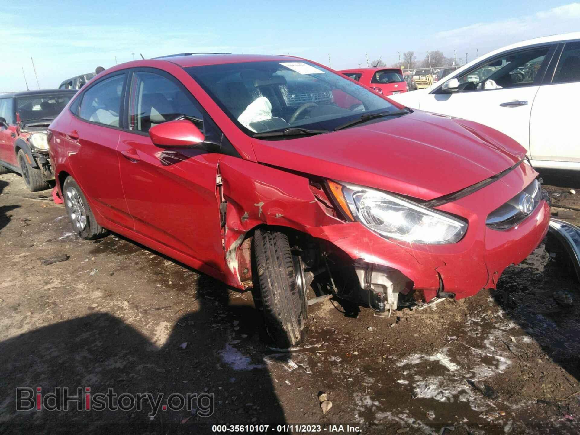 Фотография KMHCT4AE0FU876263 - HYUNDAI ACCENT 2015