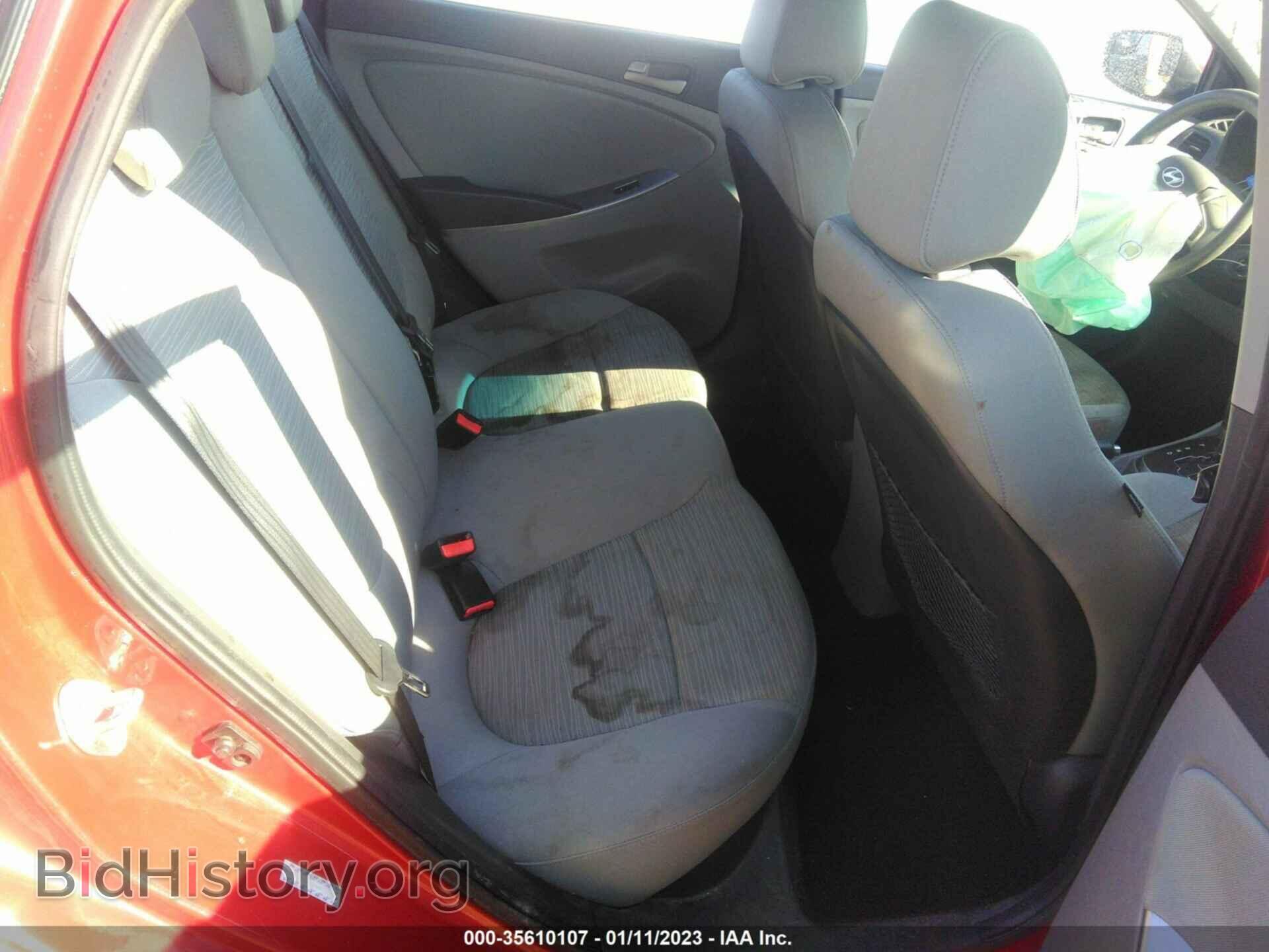 2015 HYUNDAI ACCENT - VIN: KMHCT4AE0FU876263 - Фото 8