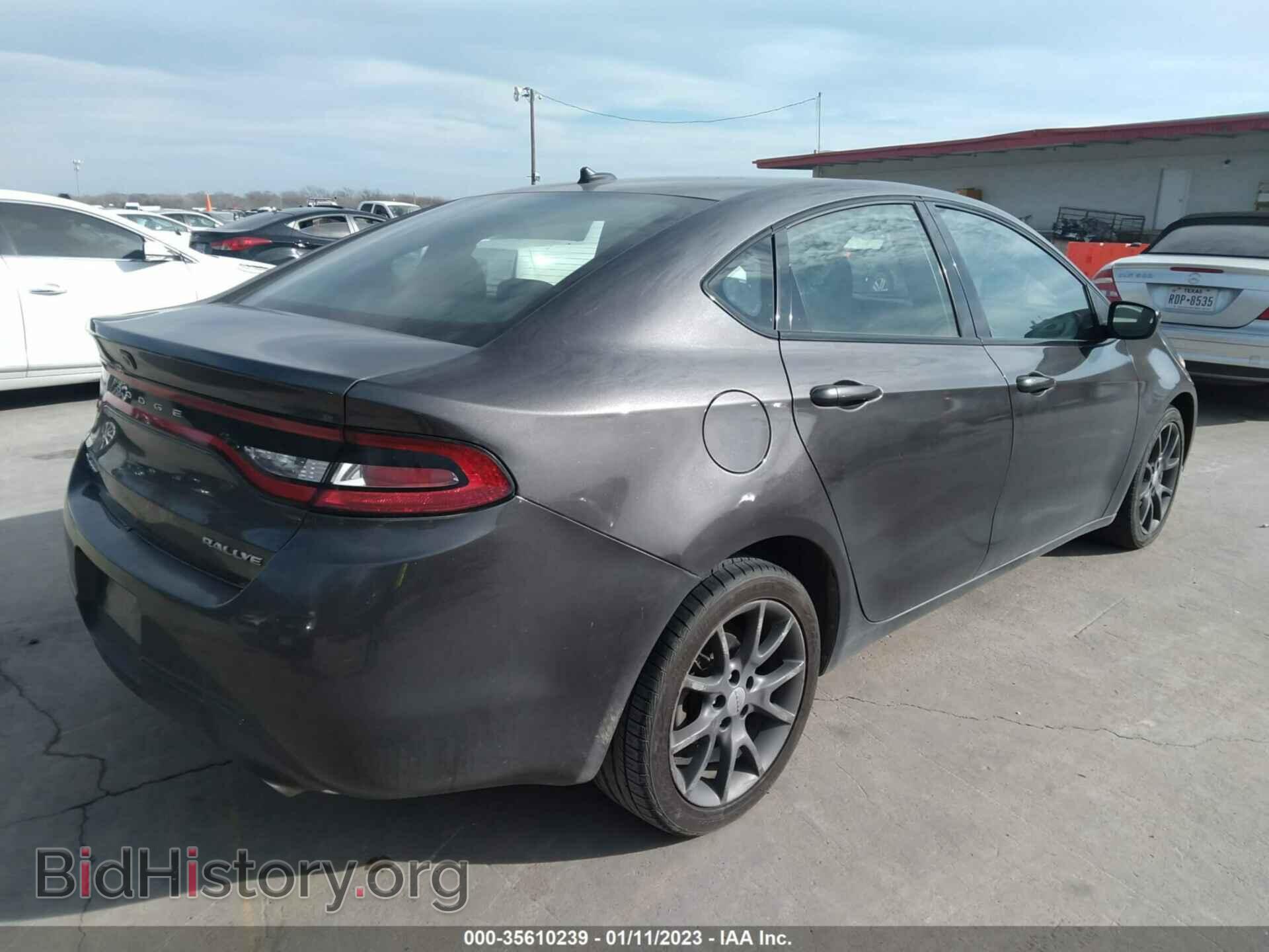 2016 DODGE DART - VIN: 1C3CDFBB2GD565604 - Фото 4
