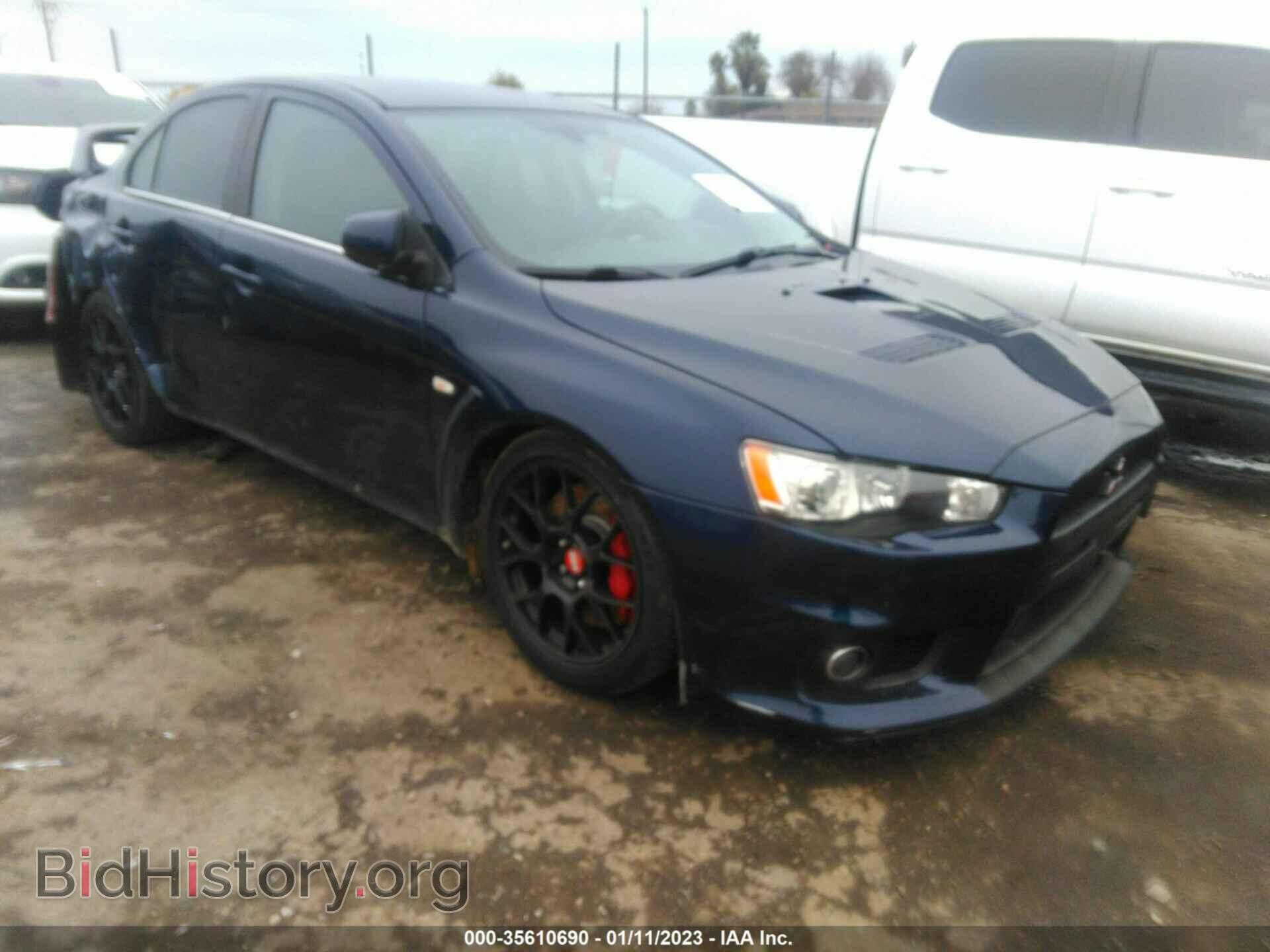 Photo JA32W5FVXDU013312 - MITSUBISHI LANCER EVOLUTION 2013