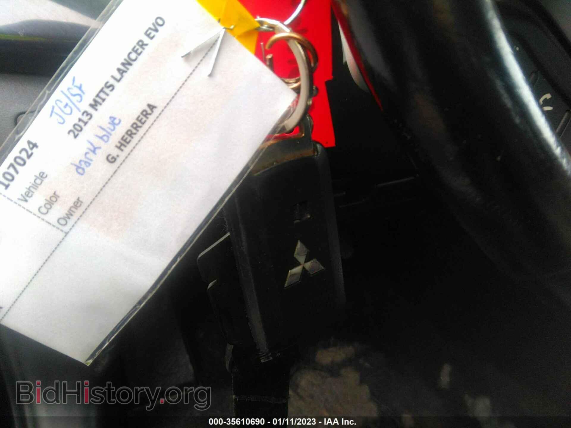 2013 MITSUBISHI LANCER EVOLUTION - VIN: JA32W5FVXDU013312 - Photo 11