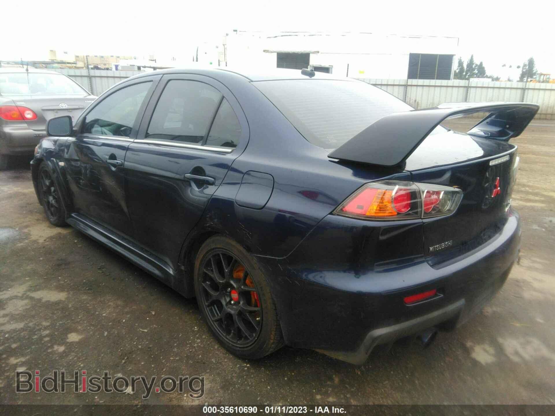 2013 MITSUBISHI LANCER EVOLUTION - VIN: JA32W5FVXDU013312 - Photo 3