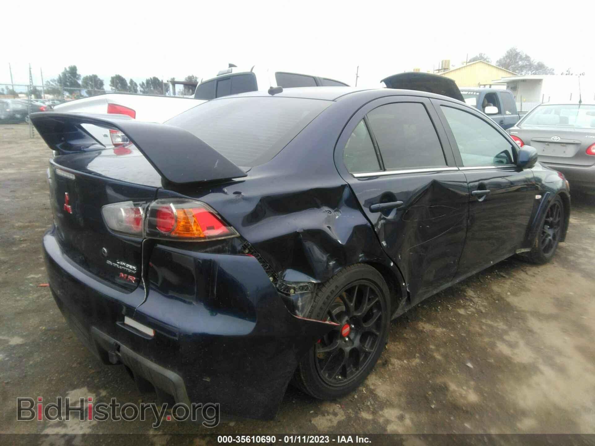 2013 MITSUBISHI LANCER EVOLUTION - VIN: JA32W5FVXDU013312 - Photo 4