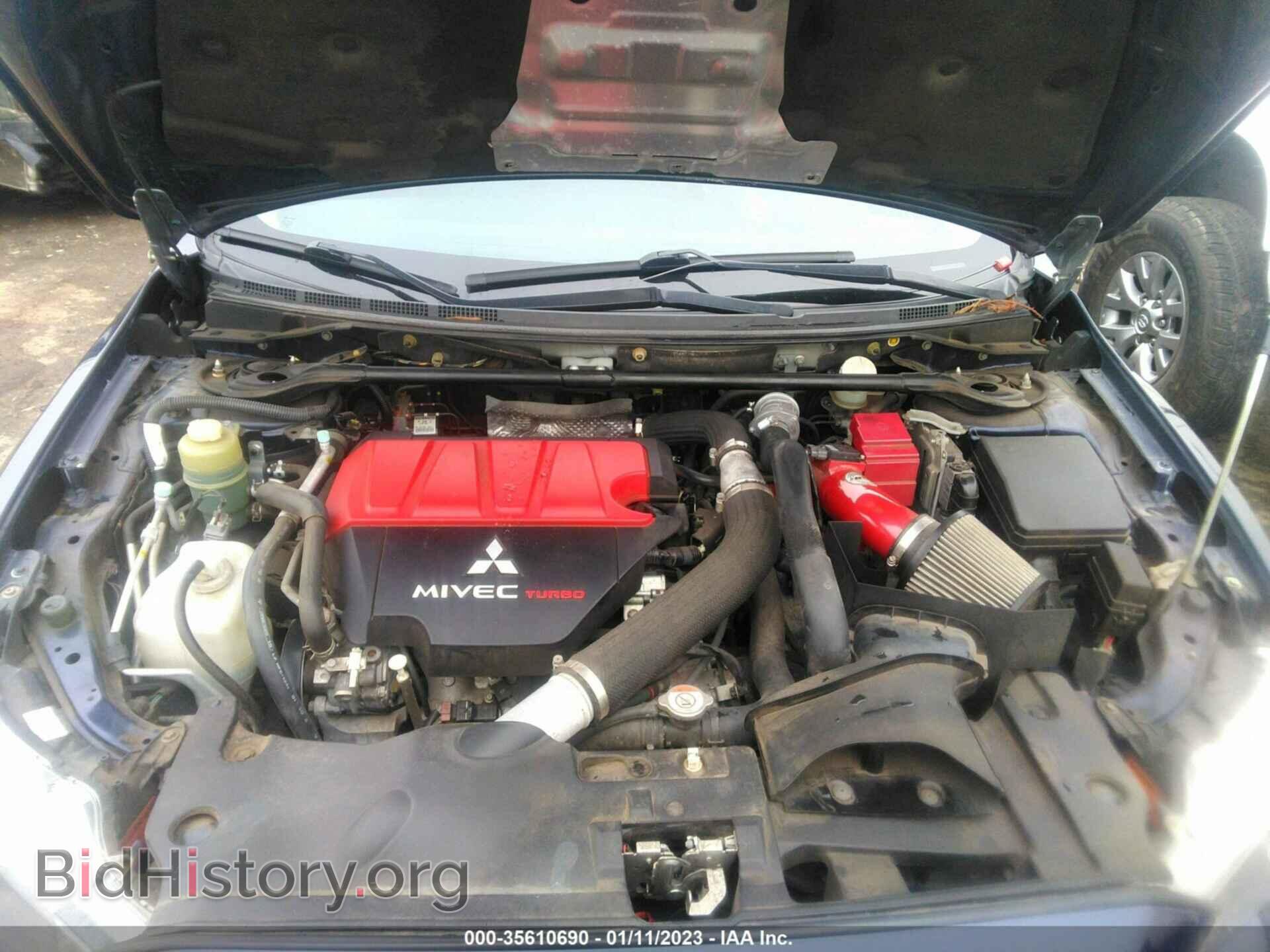 2013 MITSUBISHI LANCER EVOLUTION - VIN: JA32W5FVXDU013312 - Photo 10