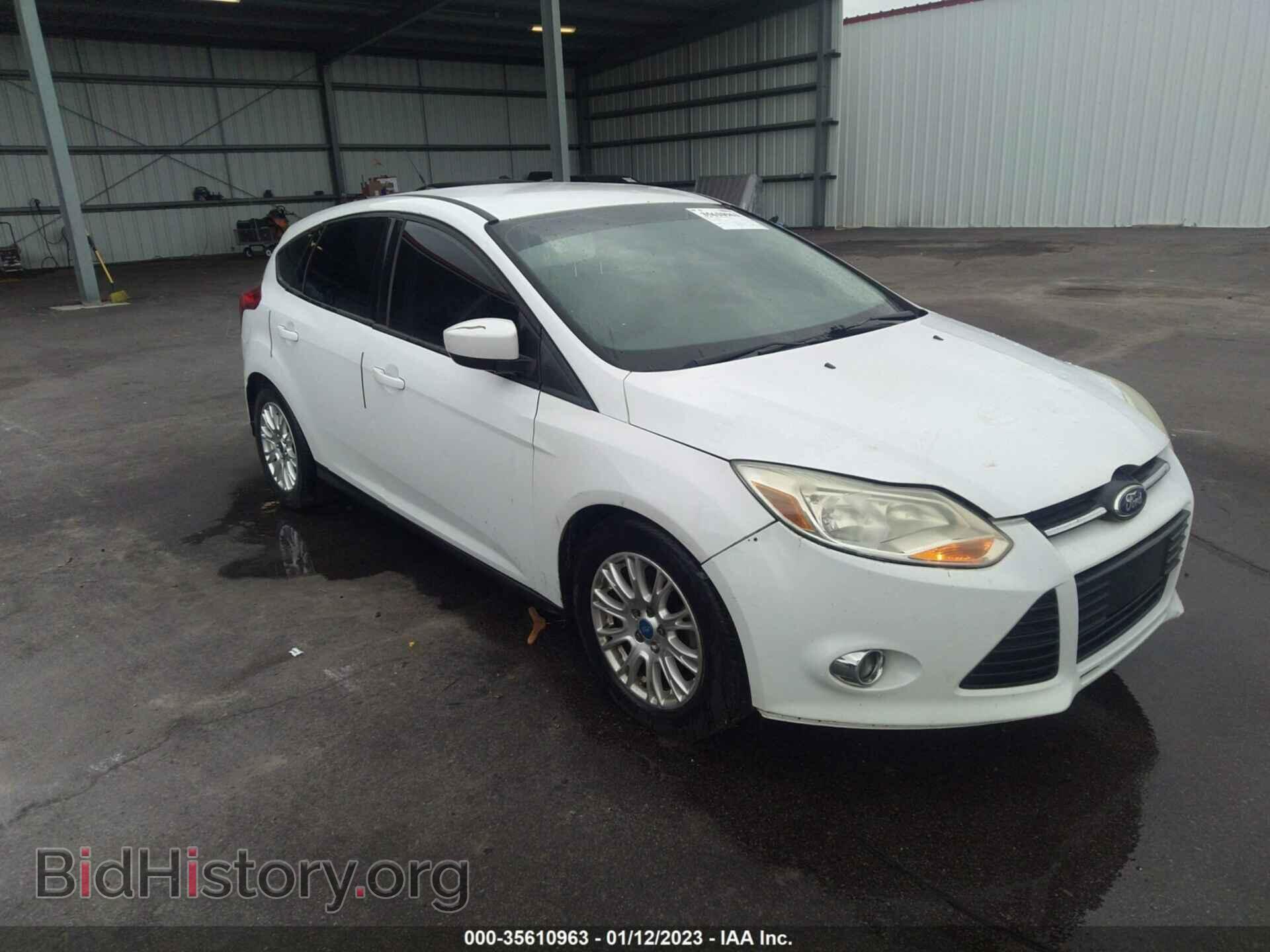 Фотография 1FAHP3K26CL107691 - FORD FOCUS 2012