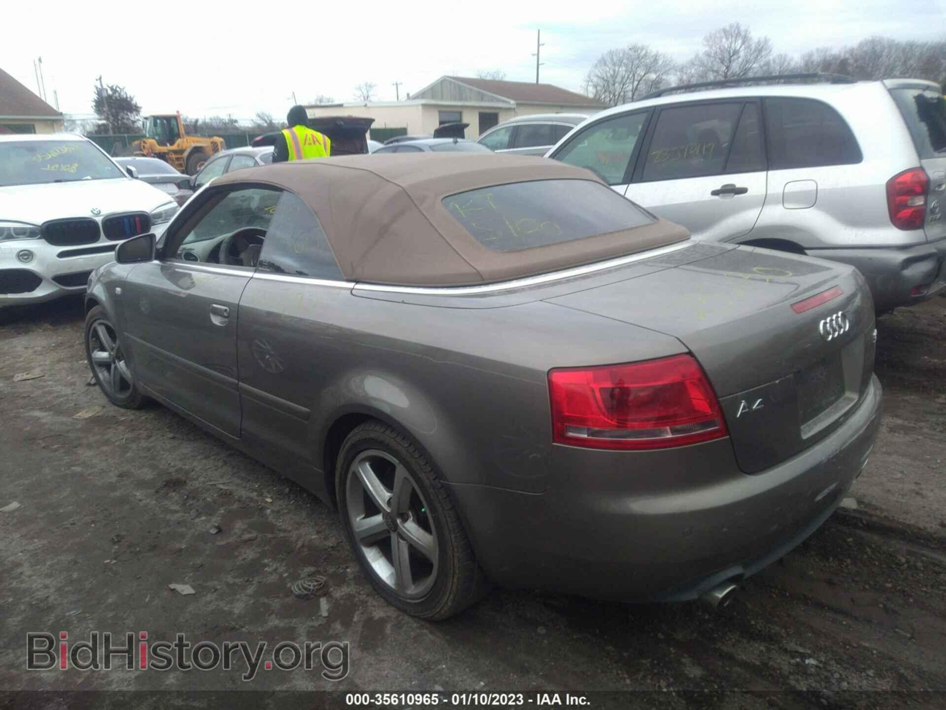2008 AUDI A4 - VIN: WAUDH48H68K009729 - Фото 3