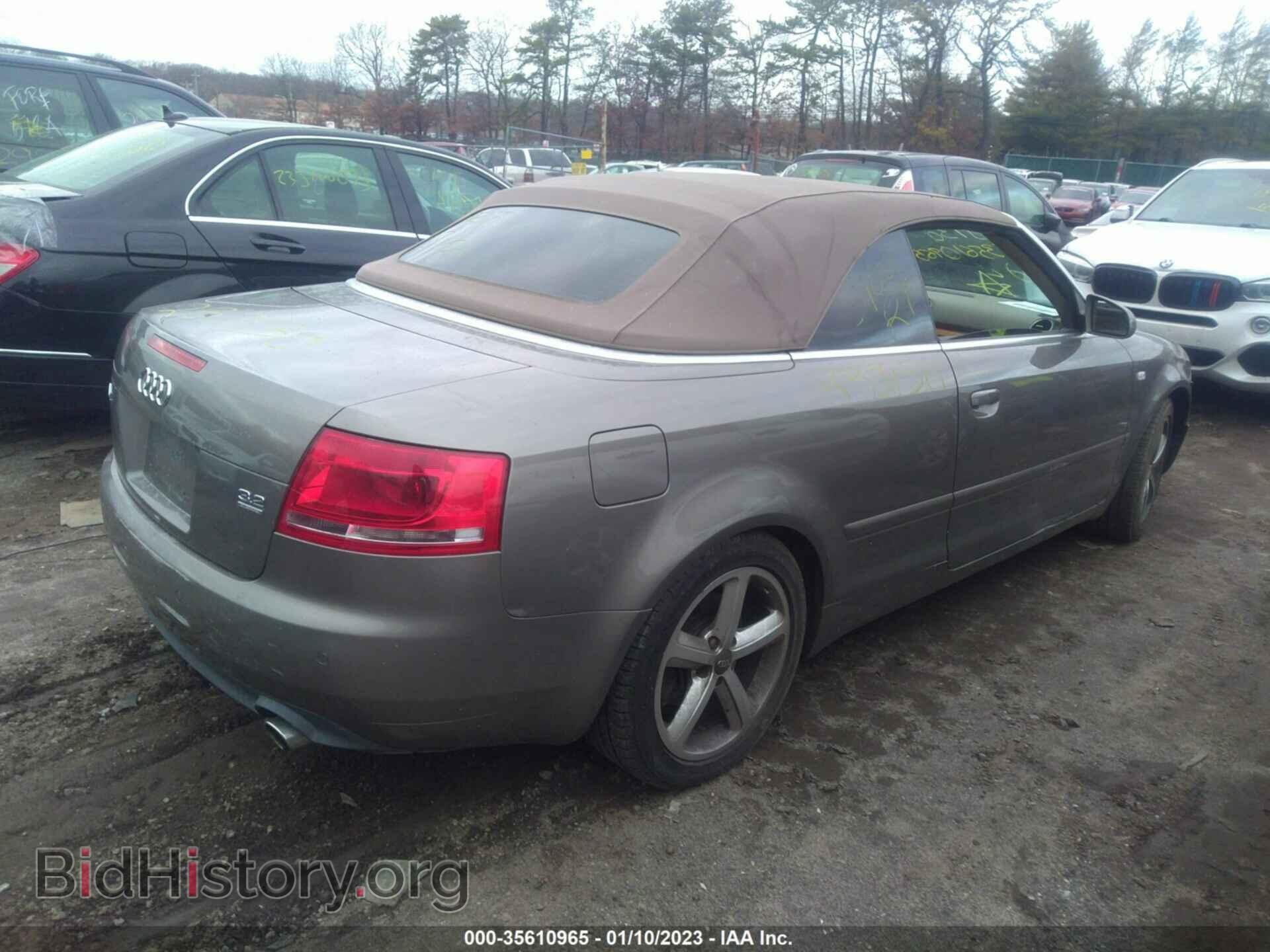 2008 AUDI A4 - VIN: WAUDH48H68K009729 - Фото 4