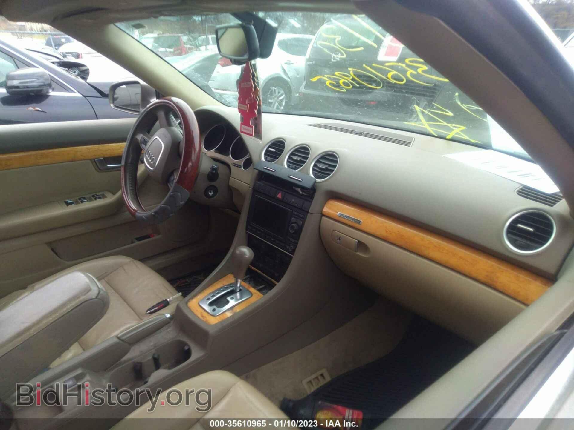 2008 AUDI A4 - VIN: WAUDH48H68K009729 - Фото 5