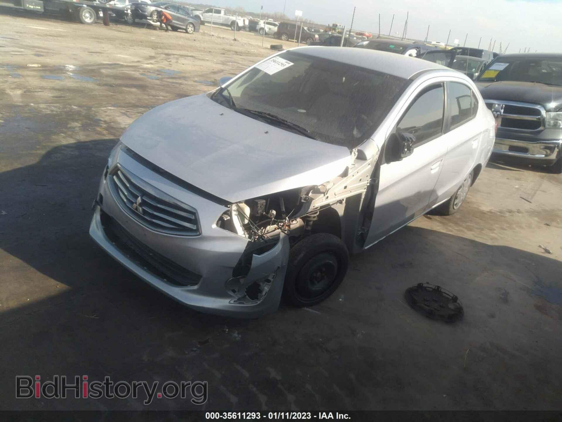 2017 MITSUBISHI MIRAGE G4 - VIN: ML32F3FJ9HHF08043 - Фото 2