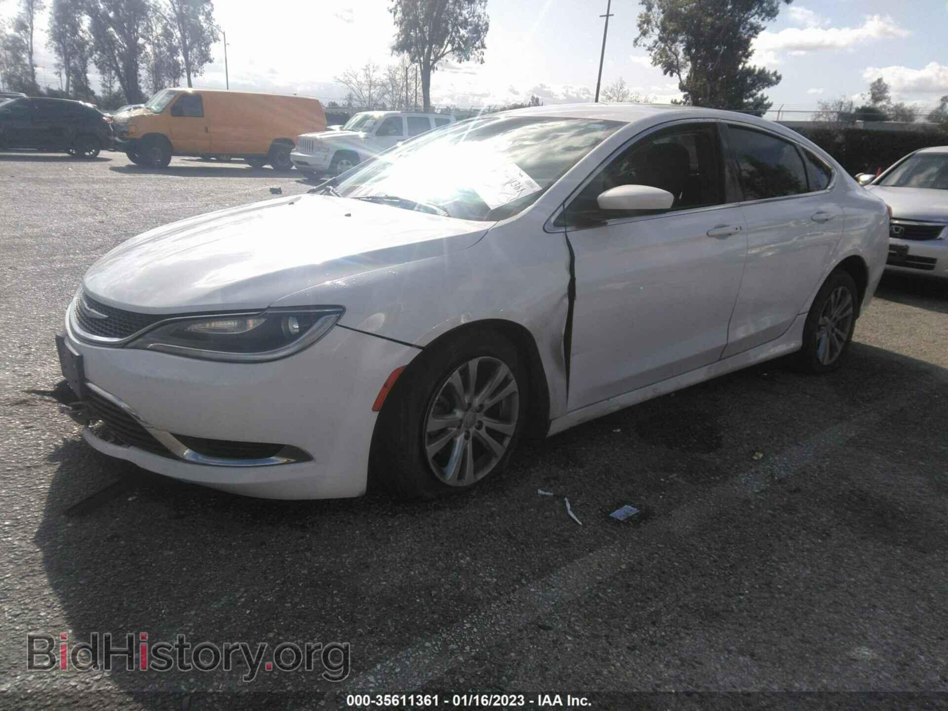 2015 CHRYSLER 200 - VIN: 1C3CCCAB0FN645110 - Фото 2