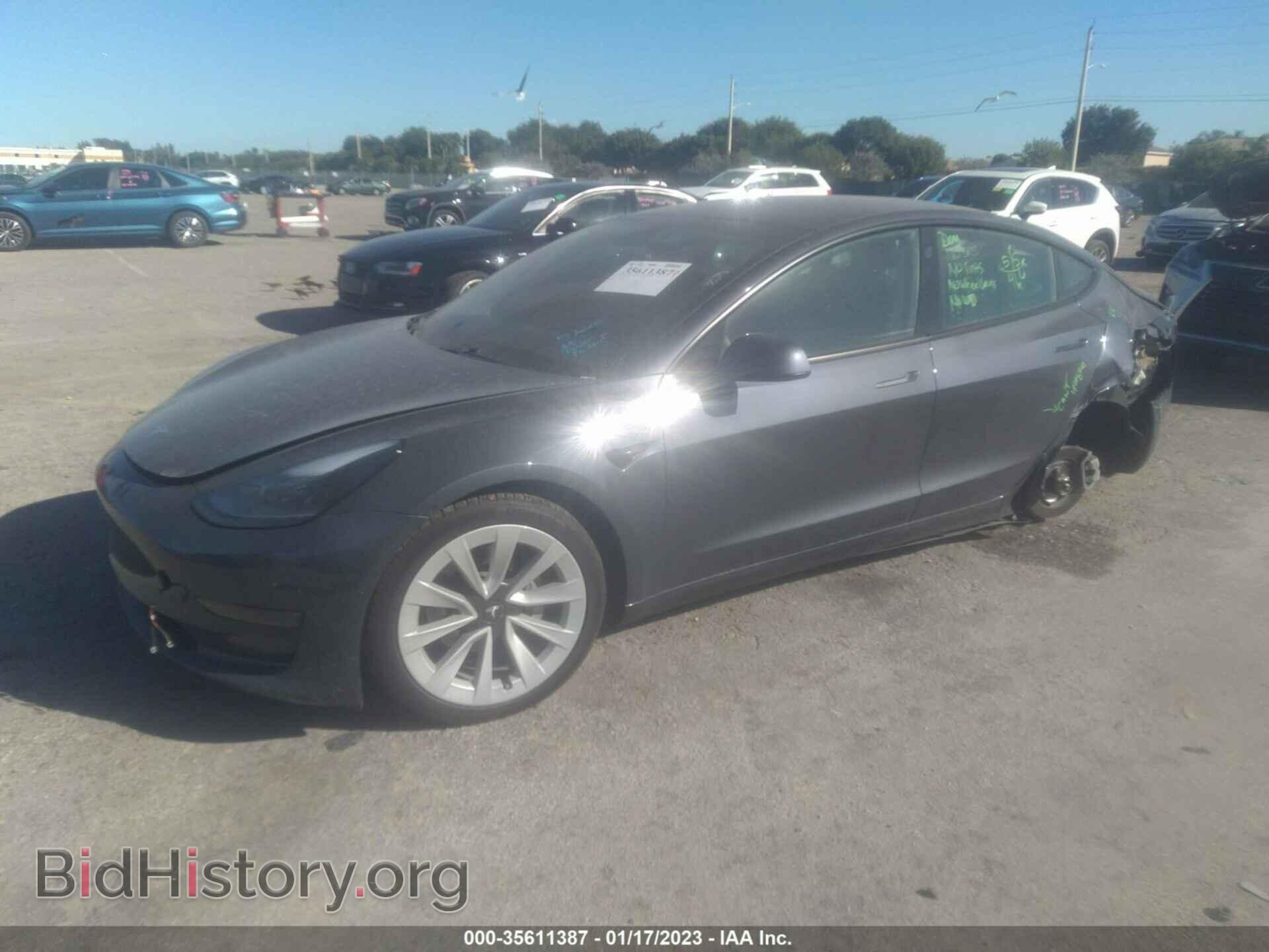 2021 TESLA MODEL 3 - VIN: 5YJ3E1EA3MF057774 - Photo 2