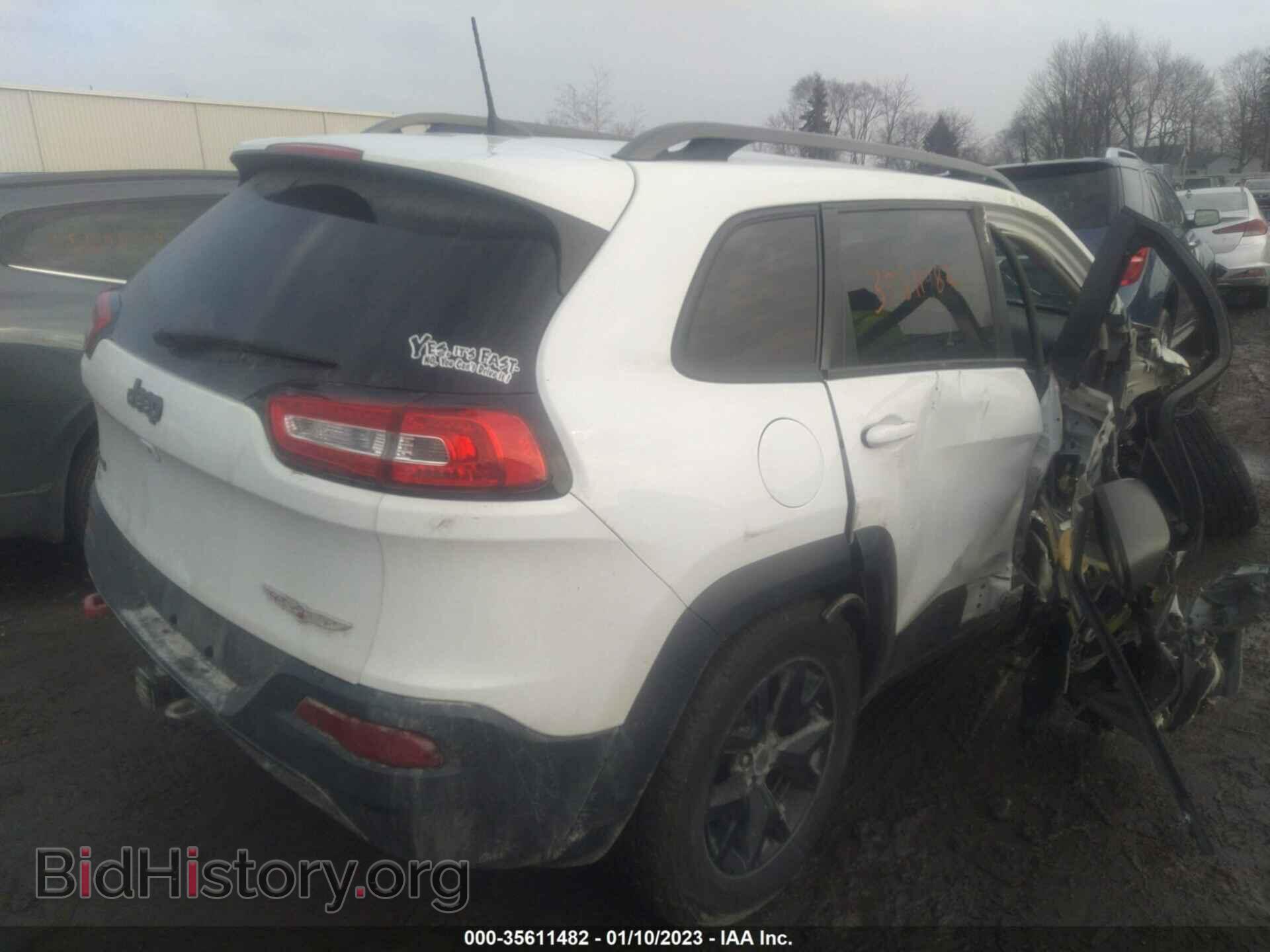 2016 JEEP CHEROKEE - VIN: 1C4PJMBS8GW185780 - Photo 4