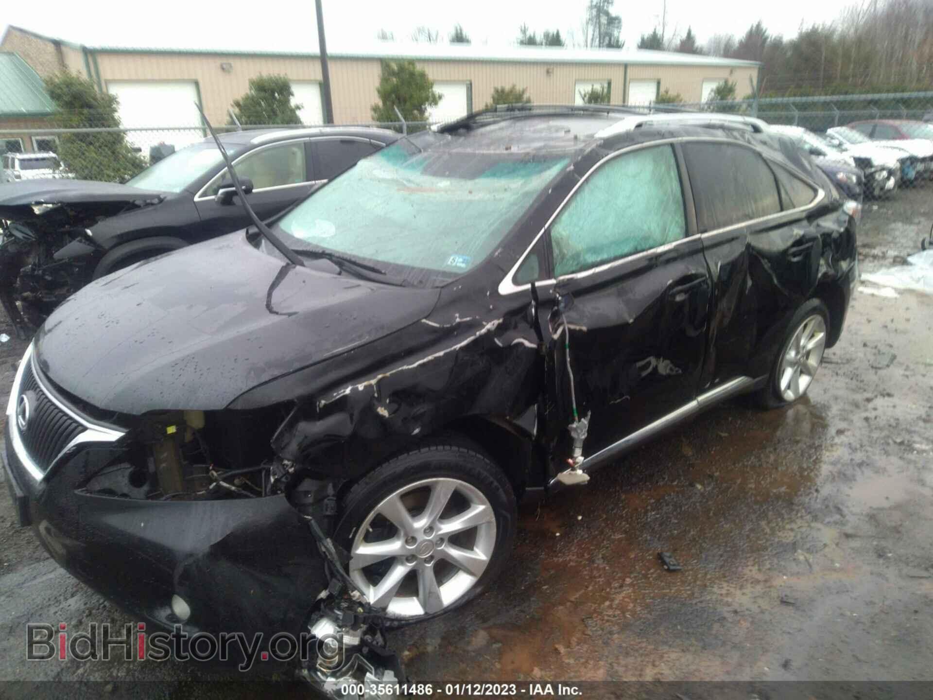 2011 LEXUS RX 350 - VIN: 2T2BK1BAXBC080958 - Фото 6