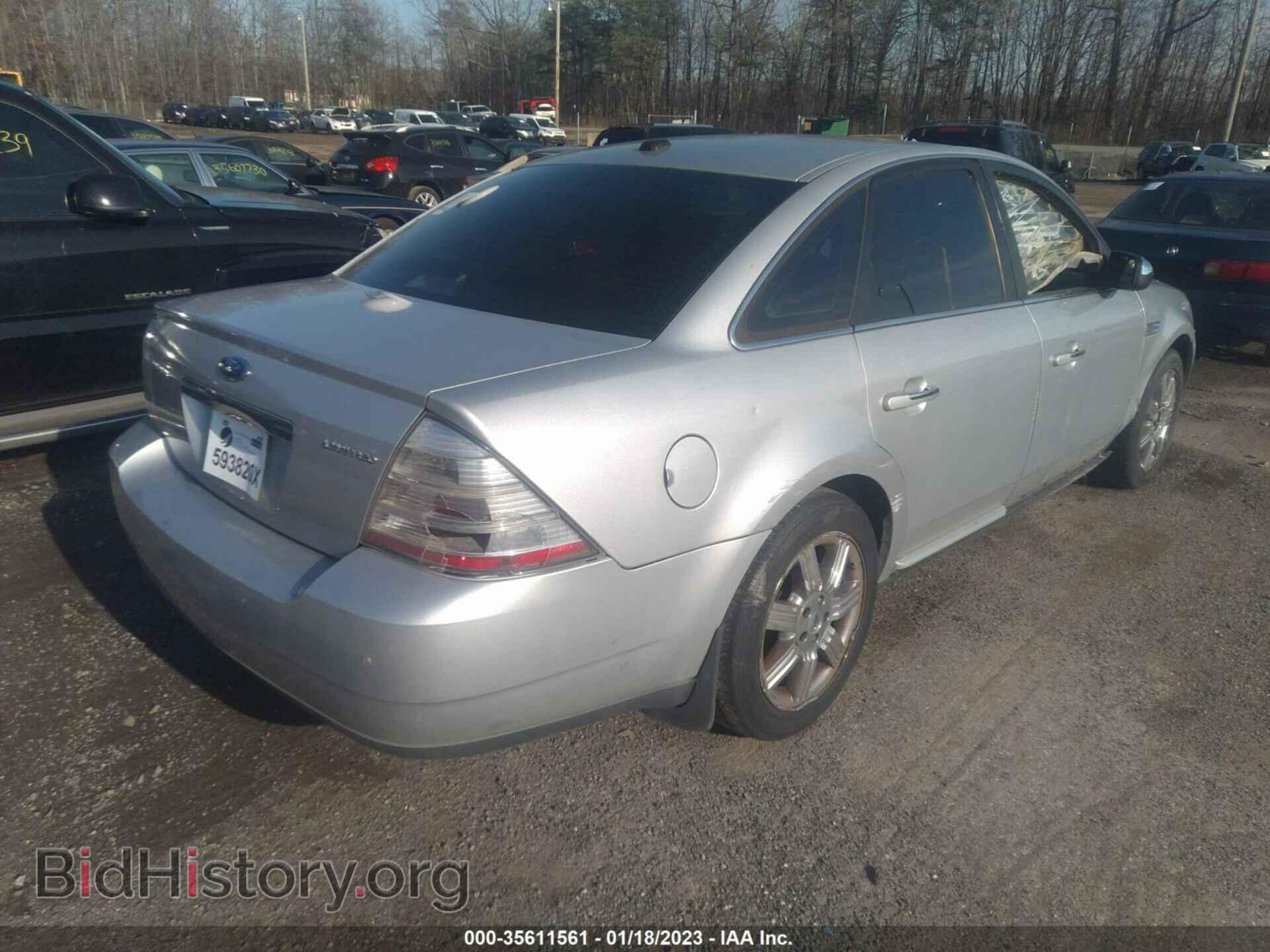 2009 FORD TAURUS - VIN: 1FAHP25W69G107104 - Фото 4