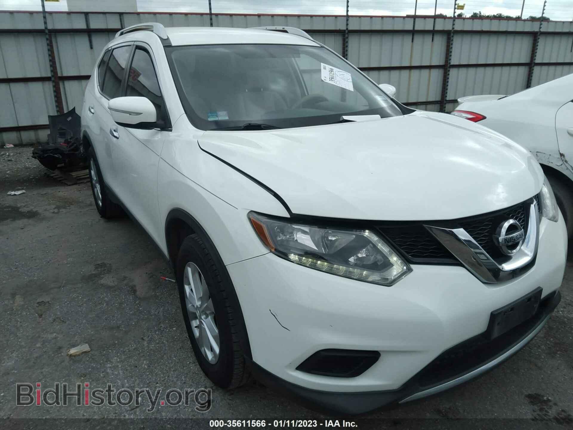 Фотография KNMAT2MT5FP575030 - NISSAN ROGUE 2015