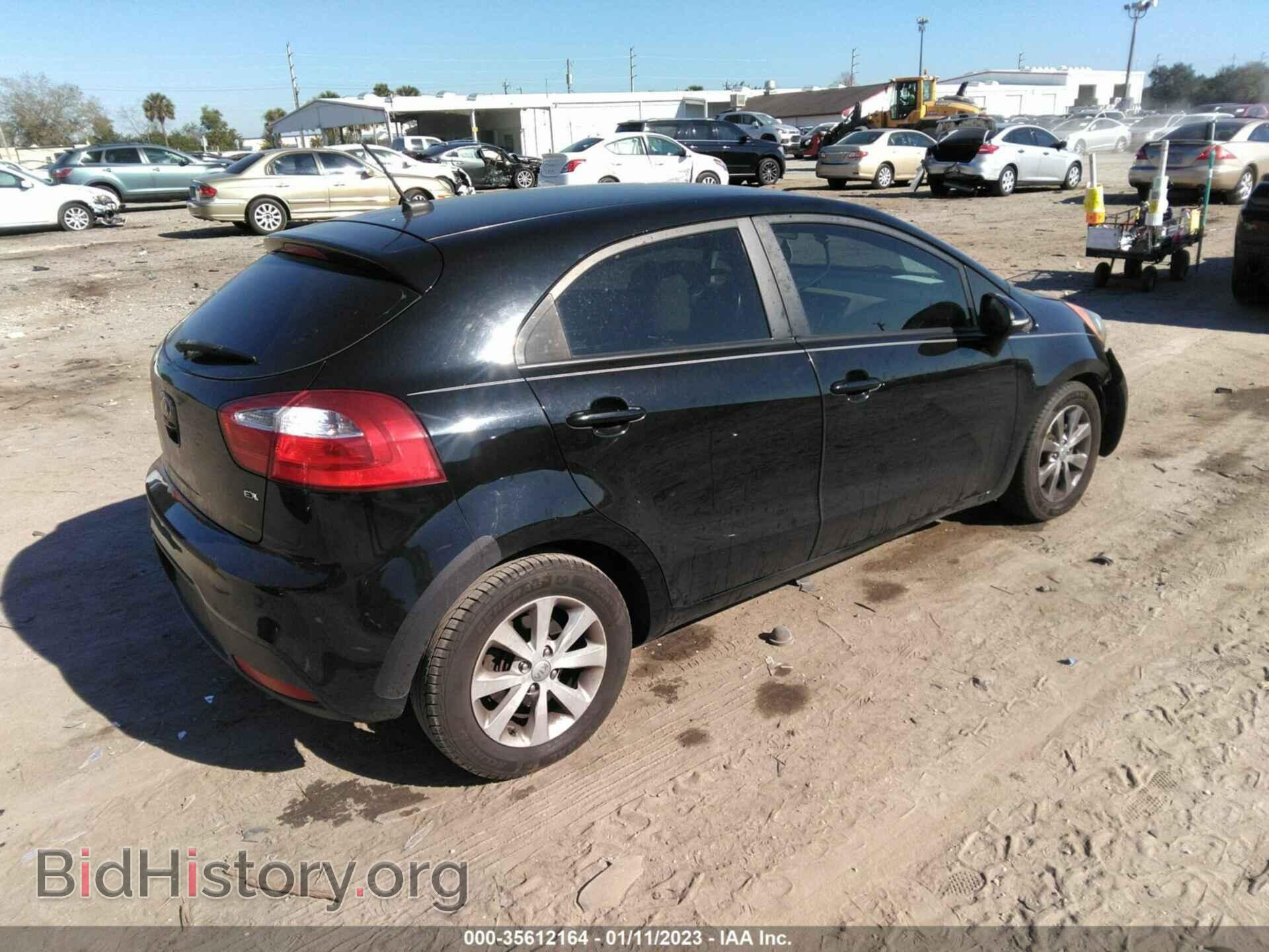 2013 KIA RIO - VIN: KNADN5A38D6230295 - Фото 4