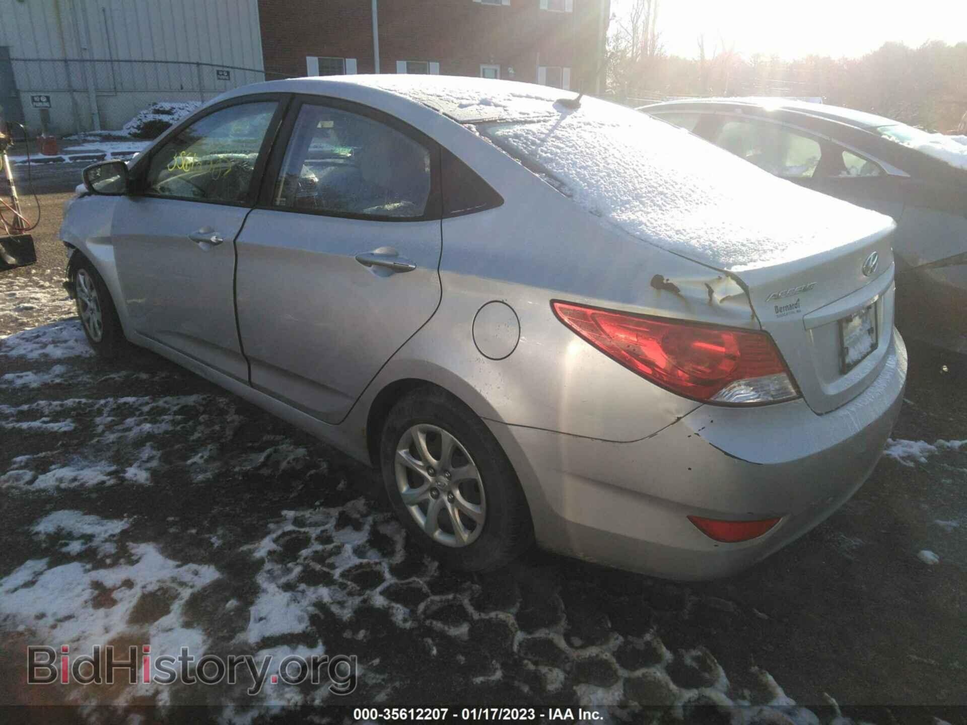 2014 HYUNDAI ACCENT - VIN: KMHCT4AE0EU632904 - Фото 3