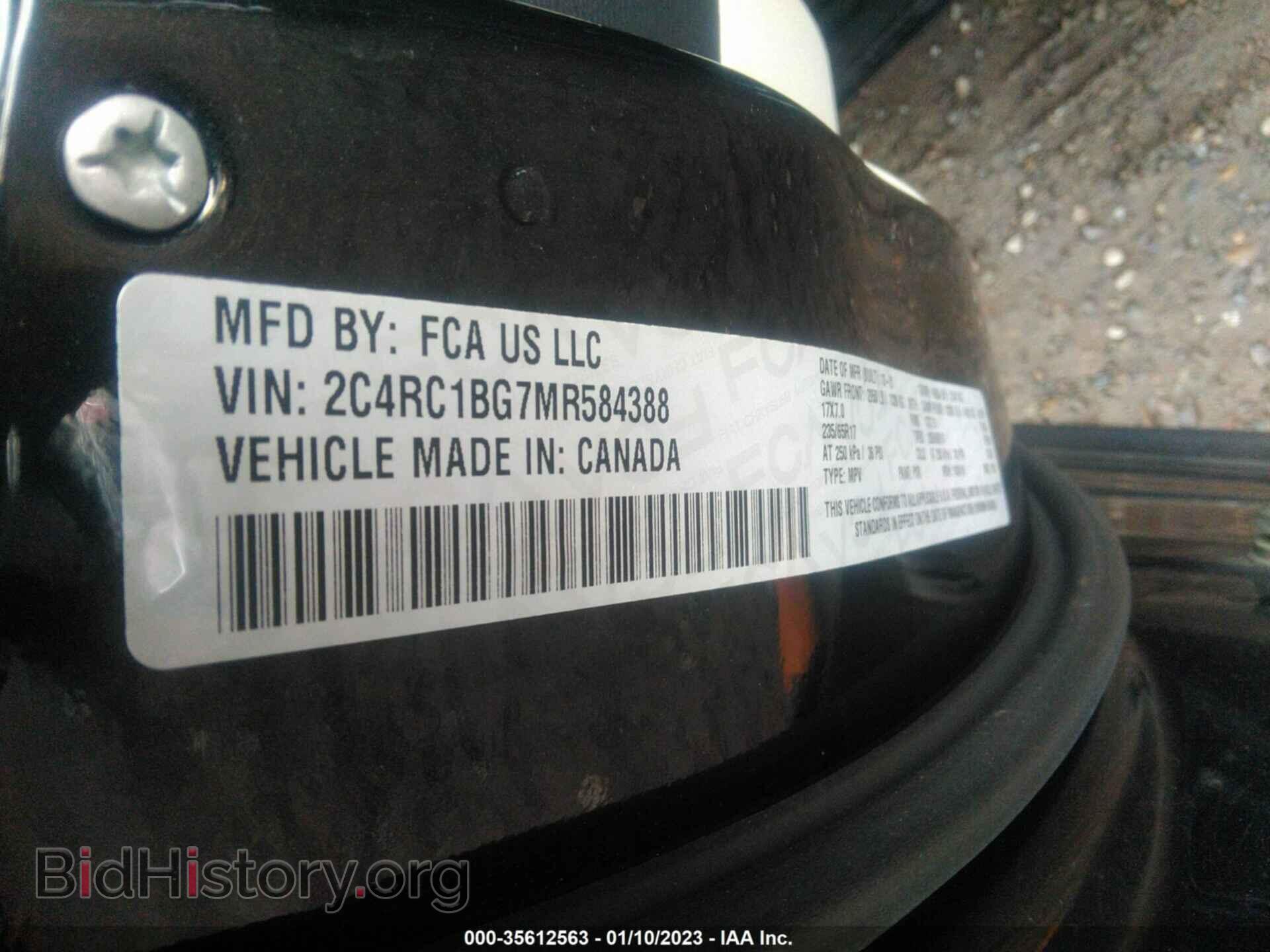 2021 CHRYSLER PACIFICA - VIN: 2C4RC1BG7MR584388 - Photo 9