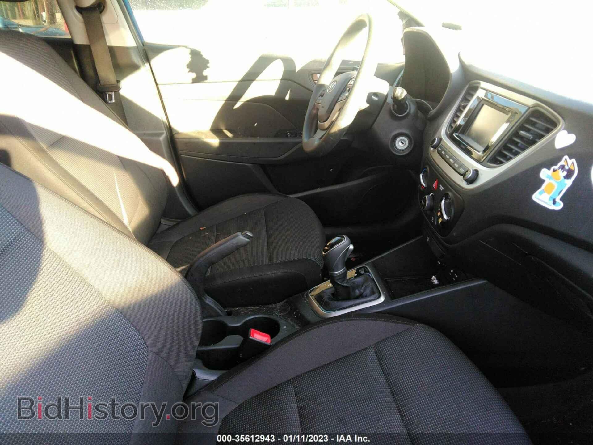 2019 HYUNDAI ACCENT - VIN: 3KPC24A31KE072536 - Фото 5