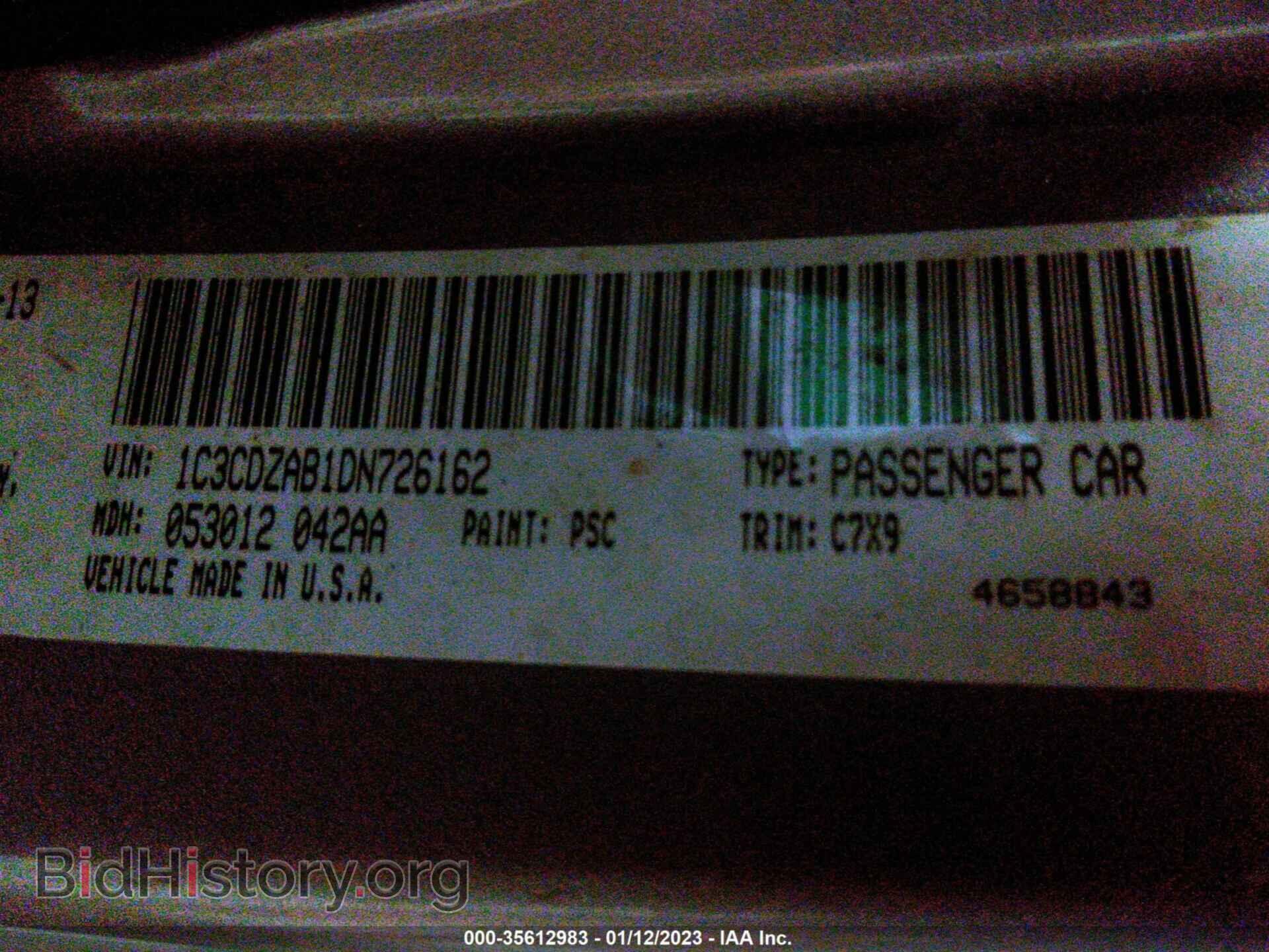 2013 DODGE AVENGER - VIN: 1C3CDZAB1DN726162 - Photo 9