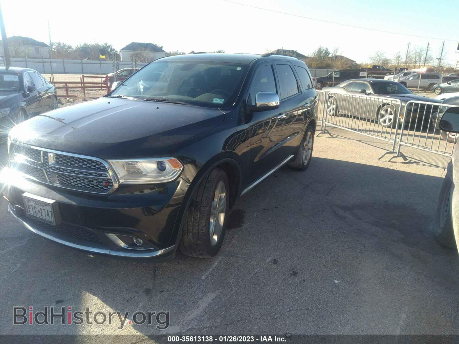 2014 DODGE DURANGO - VIN: 1C4RDHAG6EC483747 - Photo 2