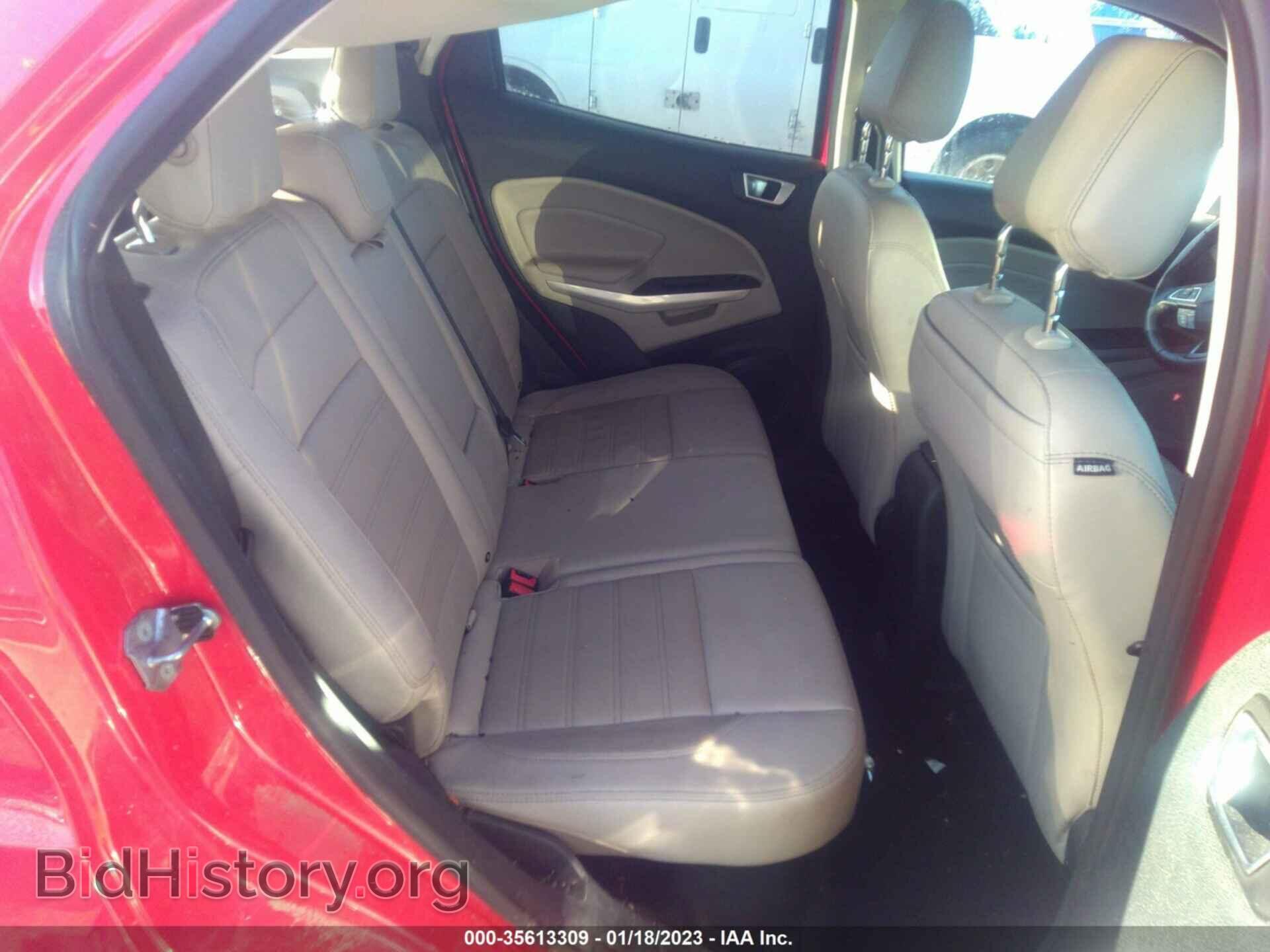 2019 FORD ECOSPORT - VIN: MAJ6S3KL6KC302784 - Фото 8