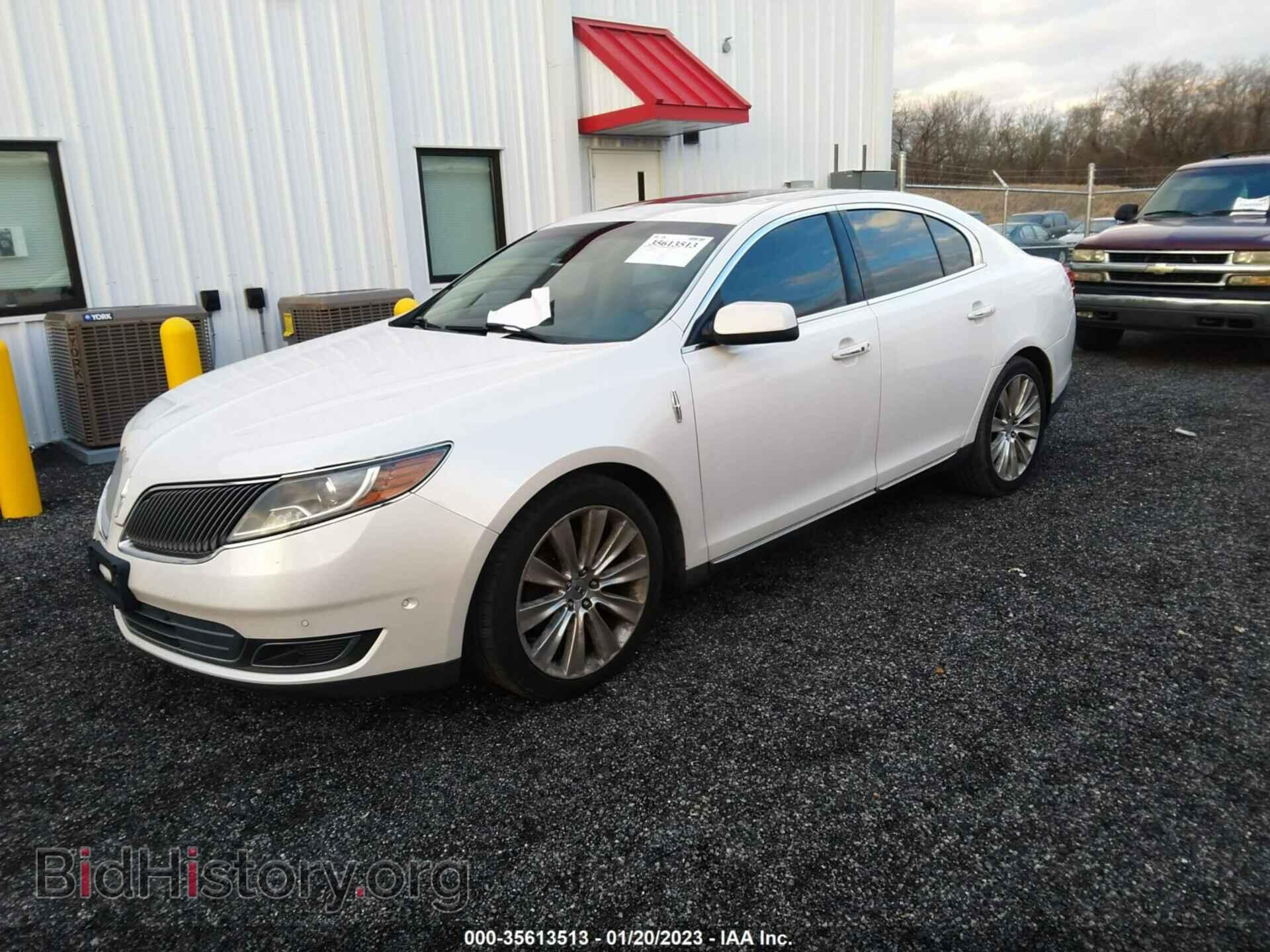 2013 LINCOLN MKS - VIN: 1LNHL9FT0DG606567 - Фото 2