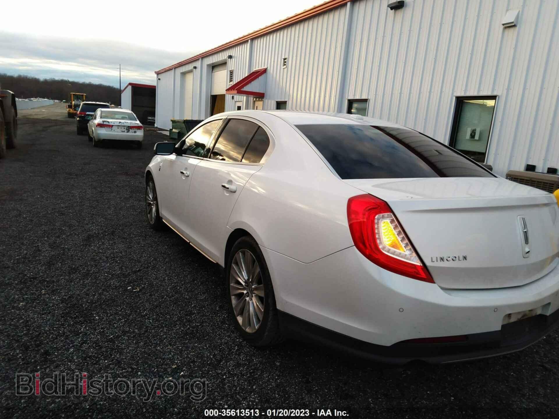 2013 LINCOLN MKS - VIN: 1LNHL9FT0DG606567 - Фото 3