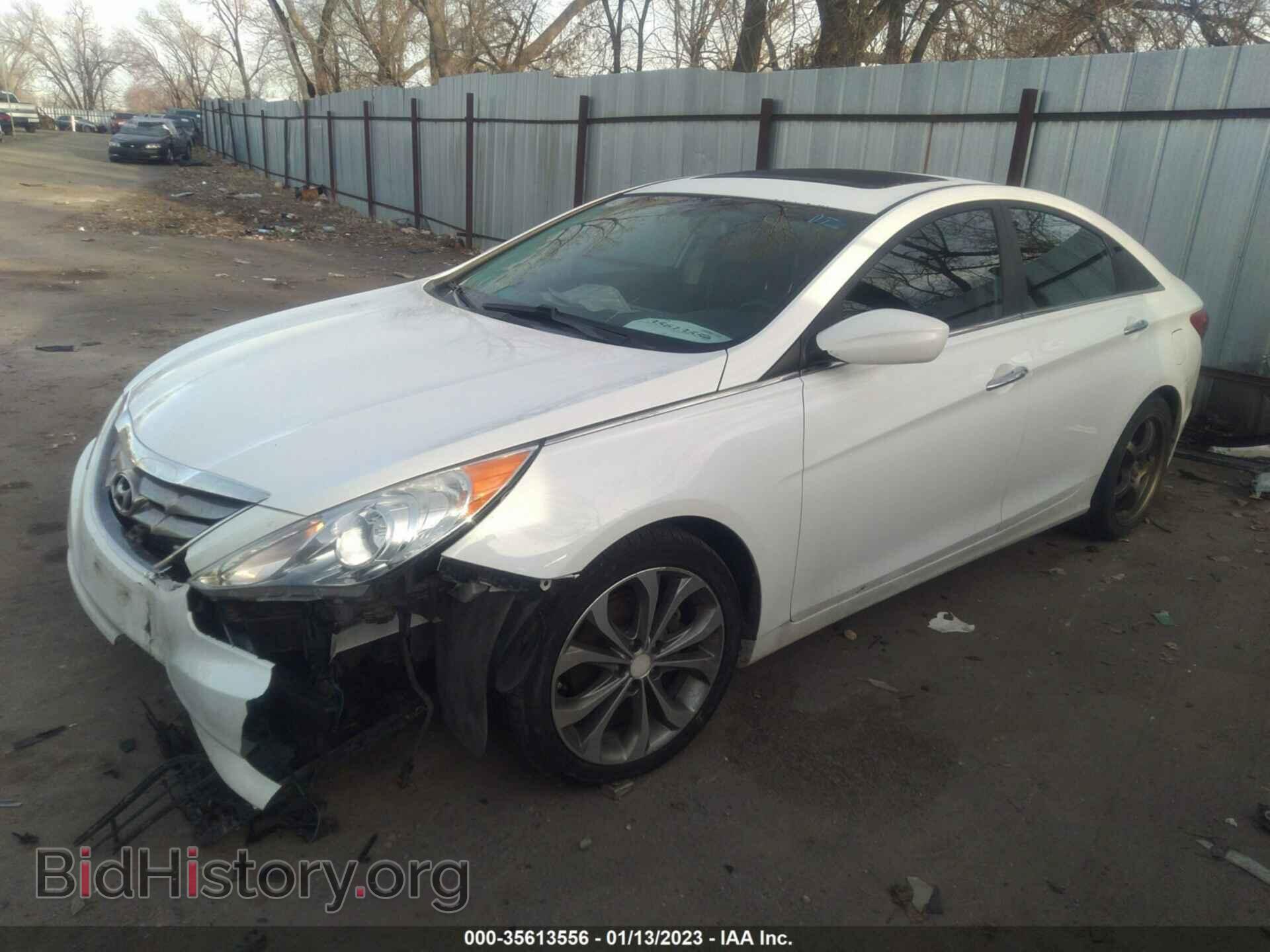 2013 HYUNDAI SONATA - VIN: 5NPEC4AB2DH614254 - Фото 2